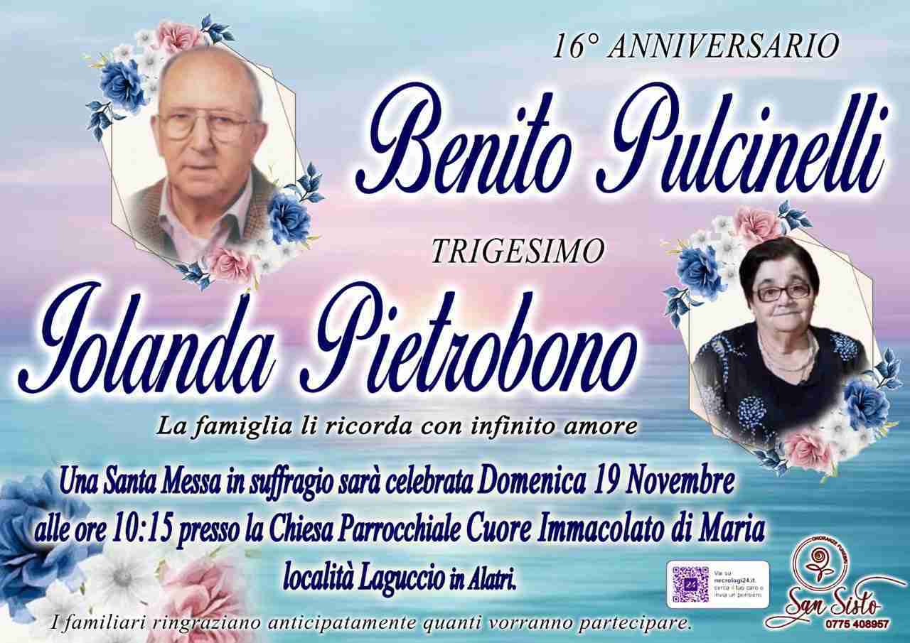 Benito Pulcinelli e Iolanda Pietrobono