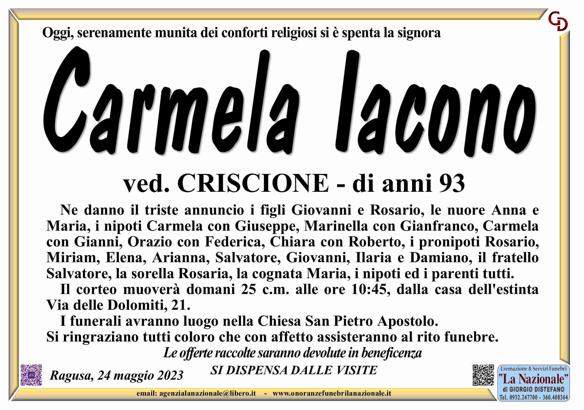 Carmela Iacono