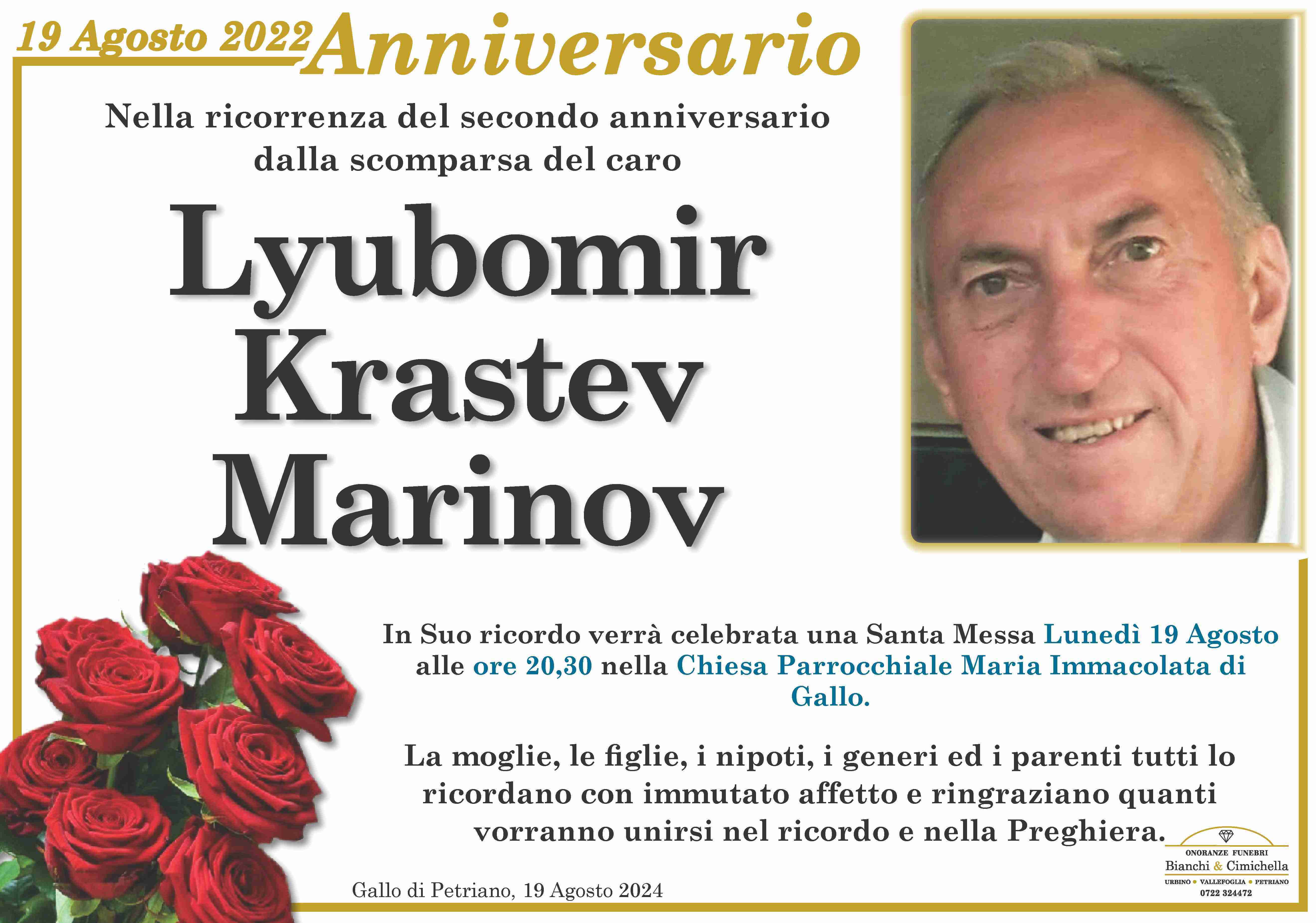 Lyubomir Krastev Marinov