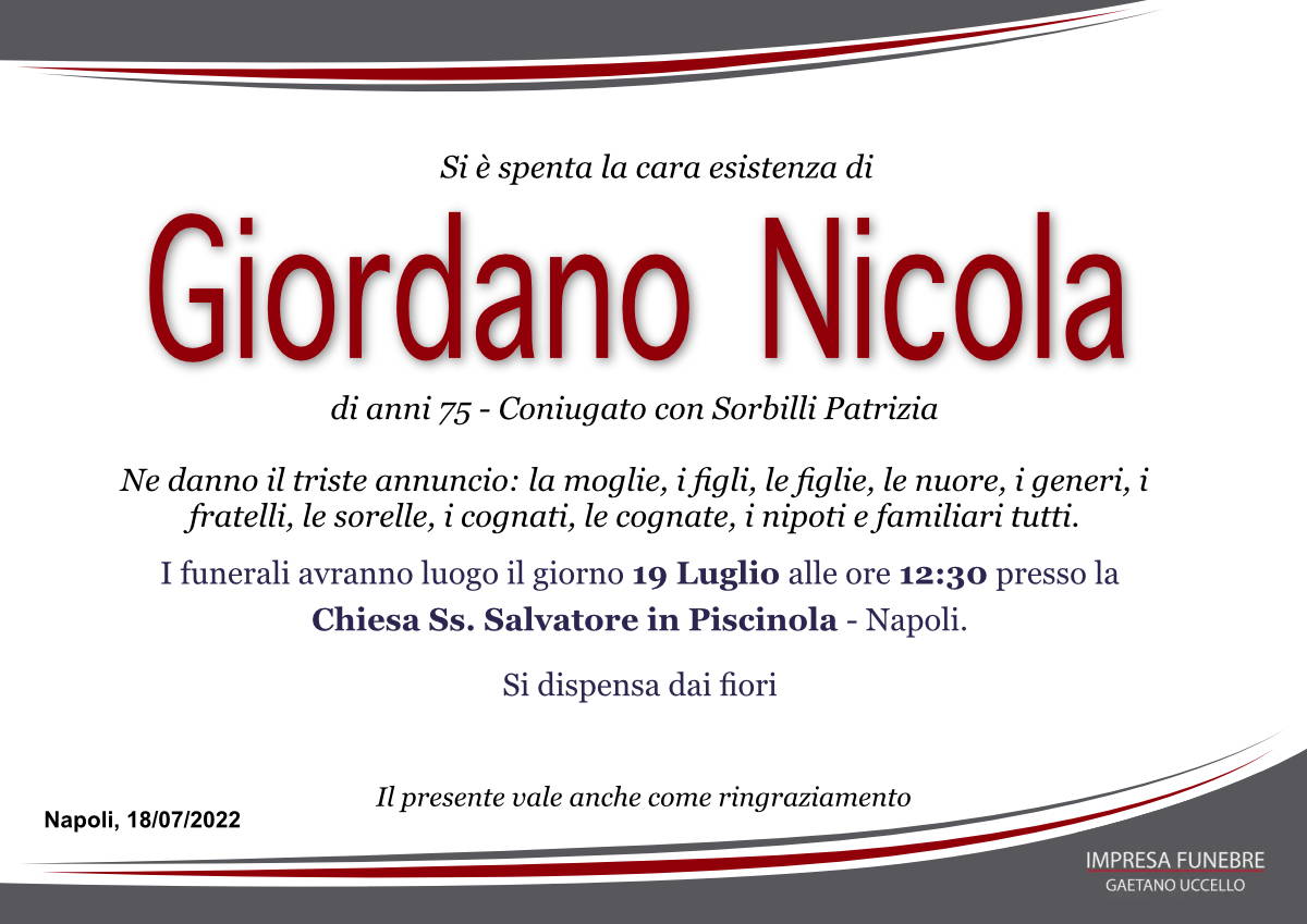Giordano Nicola