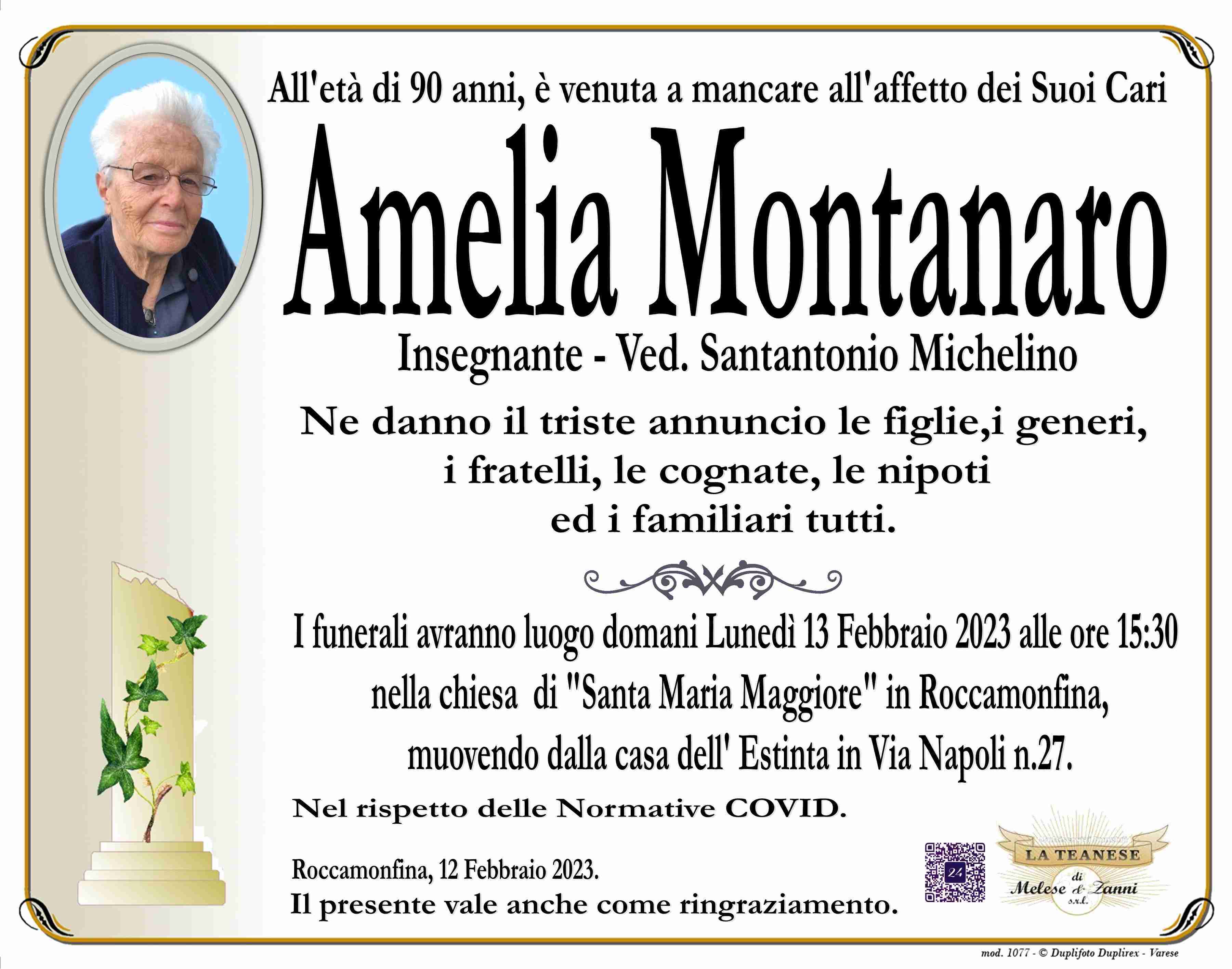 Amelia Montanaro