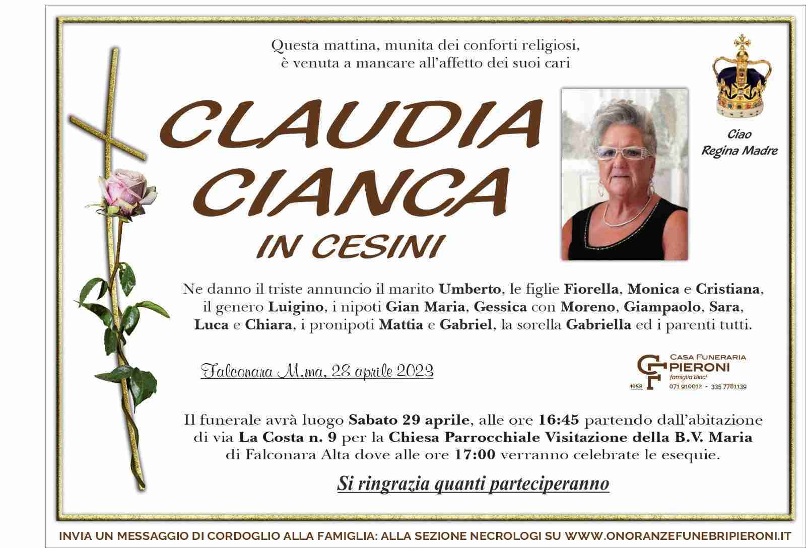 Claudia Cianca