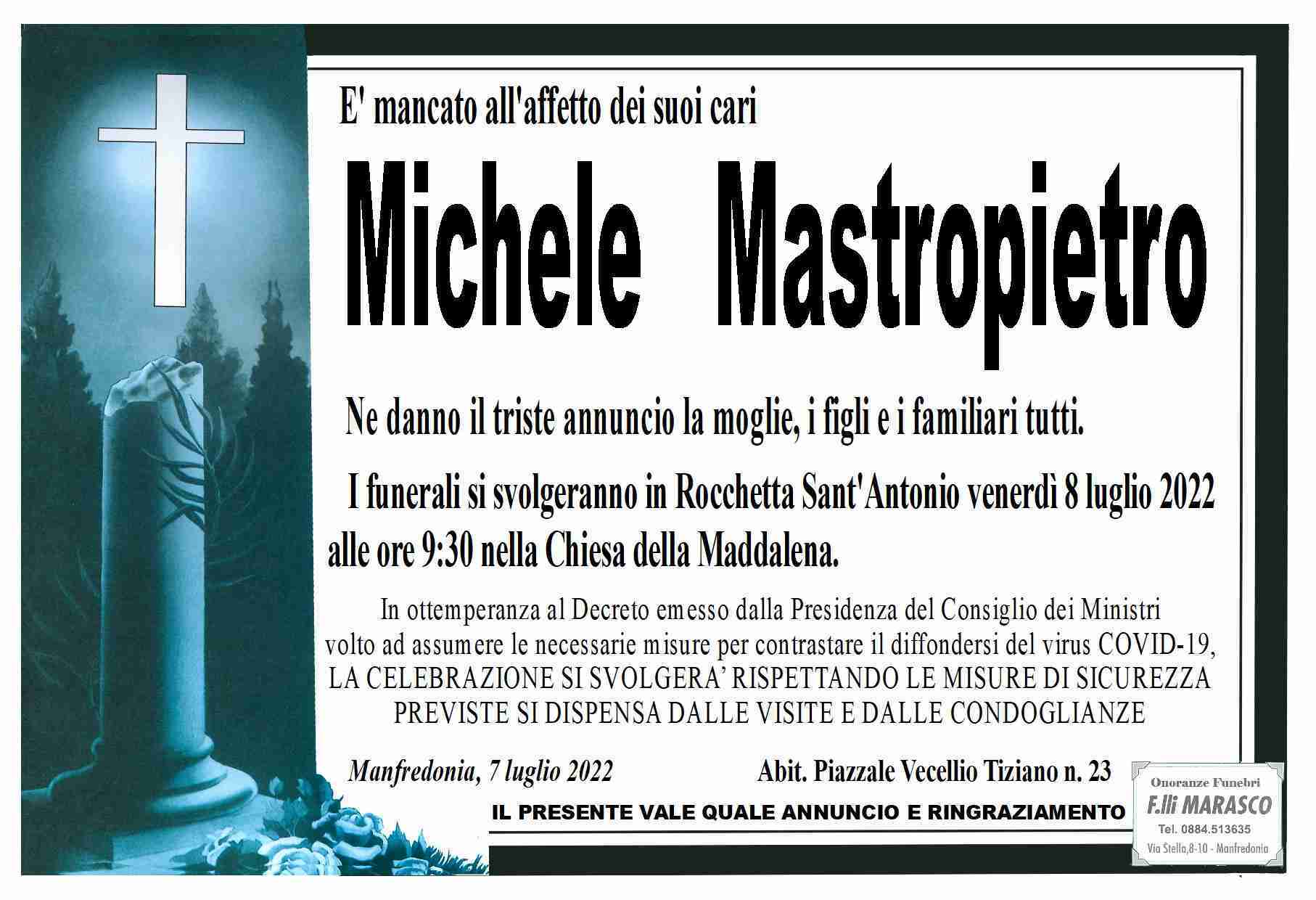 Michele Mastropietro