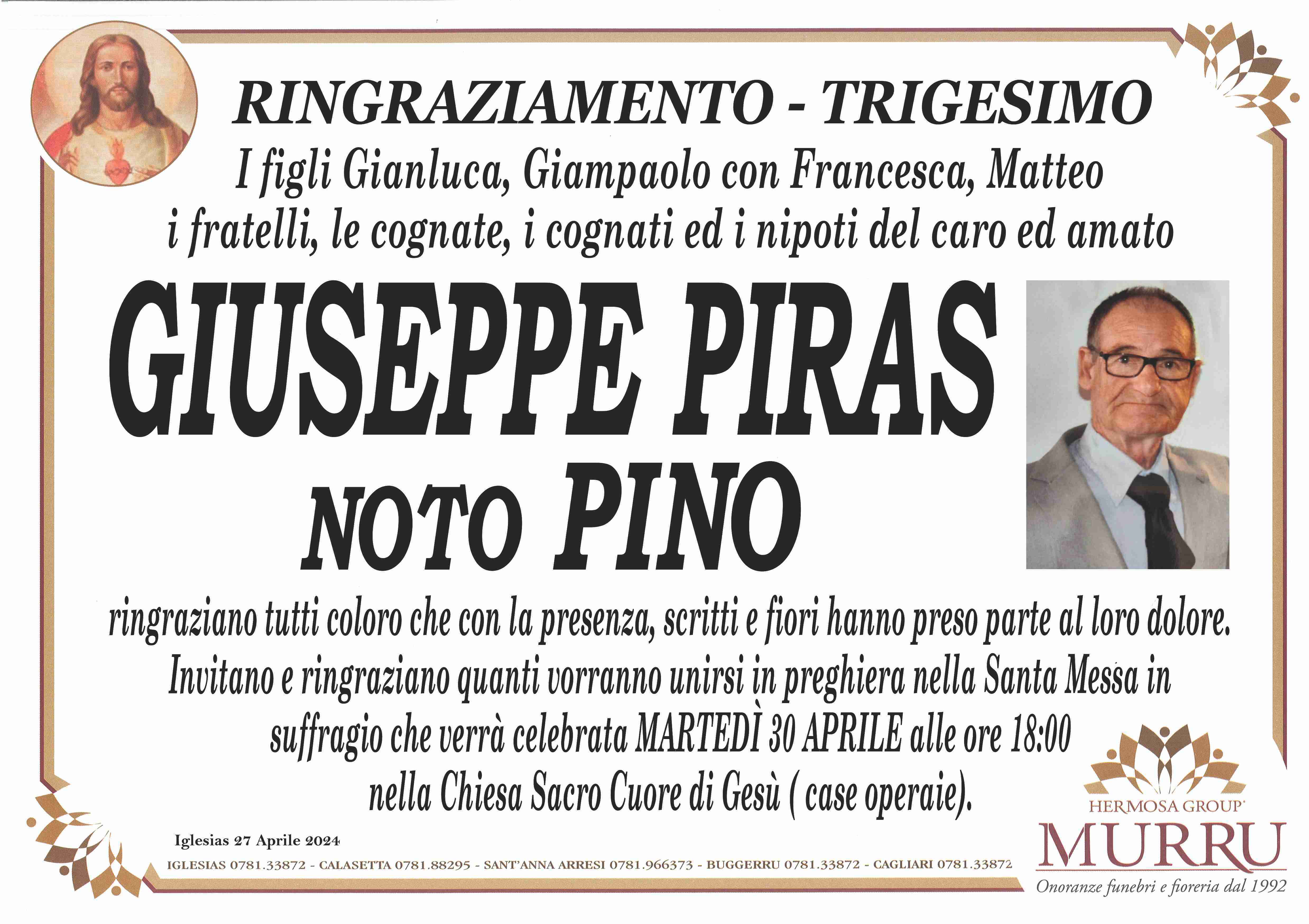 Giuseppe Piras noto Pino