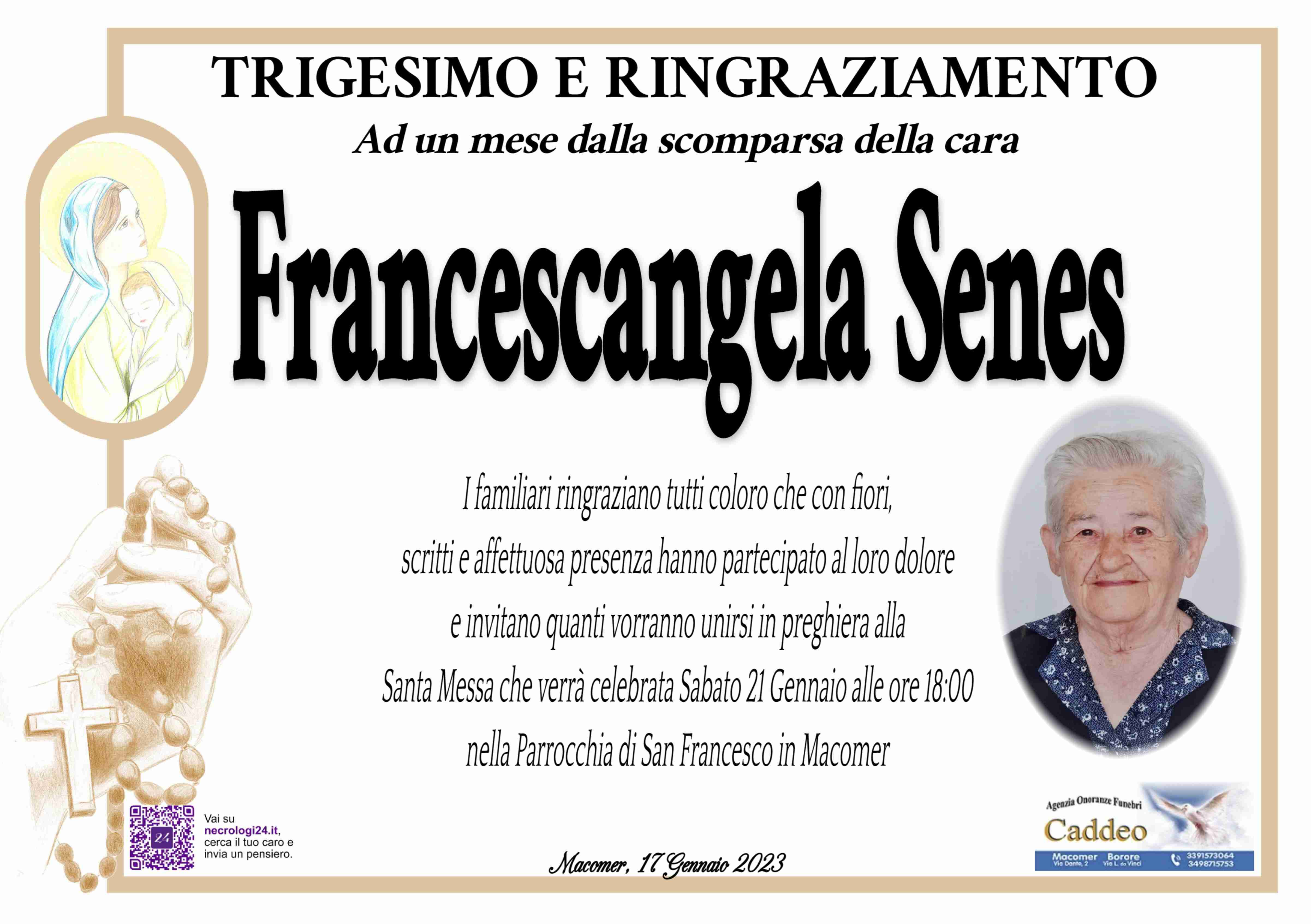 Francescangela Senes