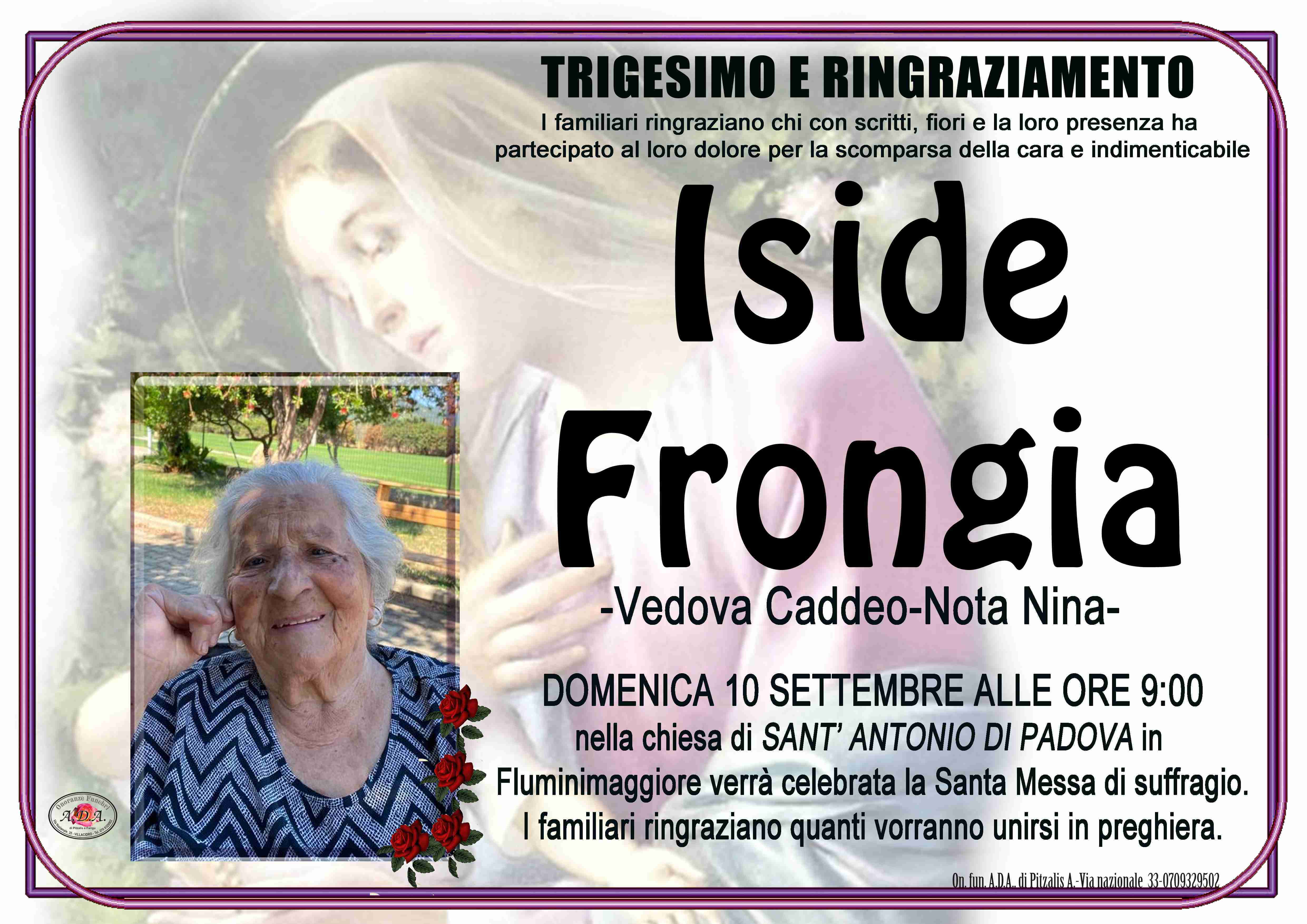 Iside Frongia