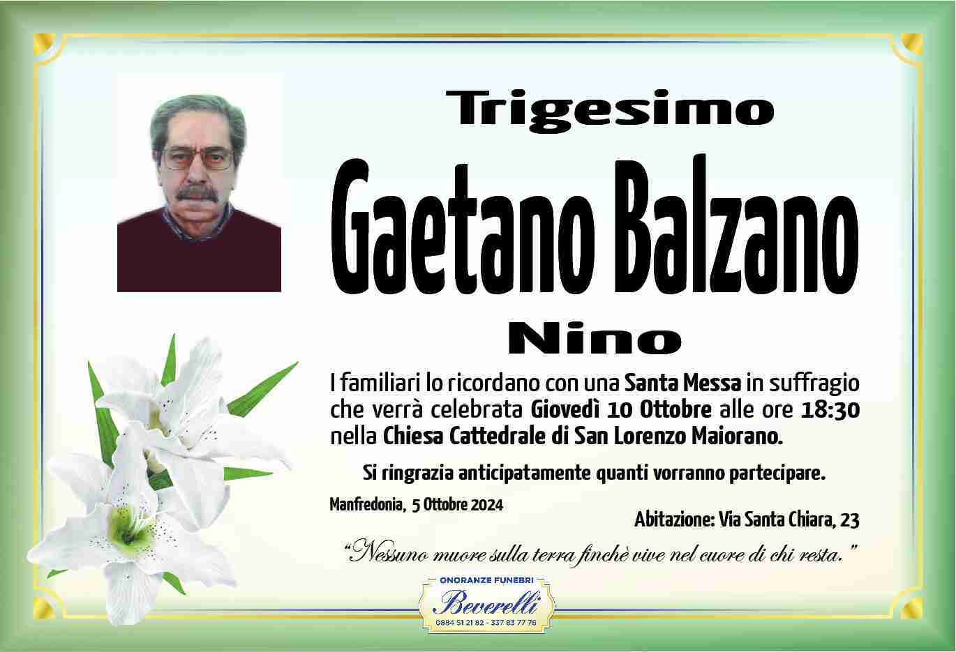 Gaetano Balzano