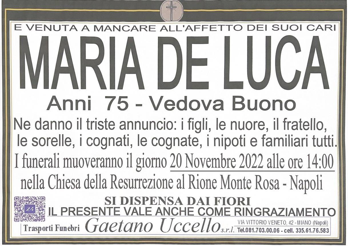 Maria De Luca