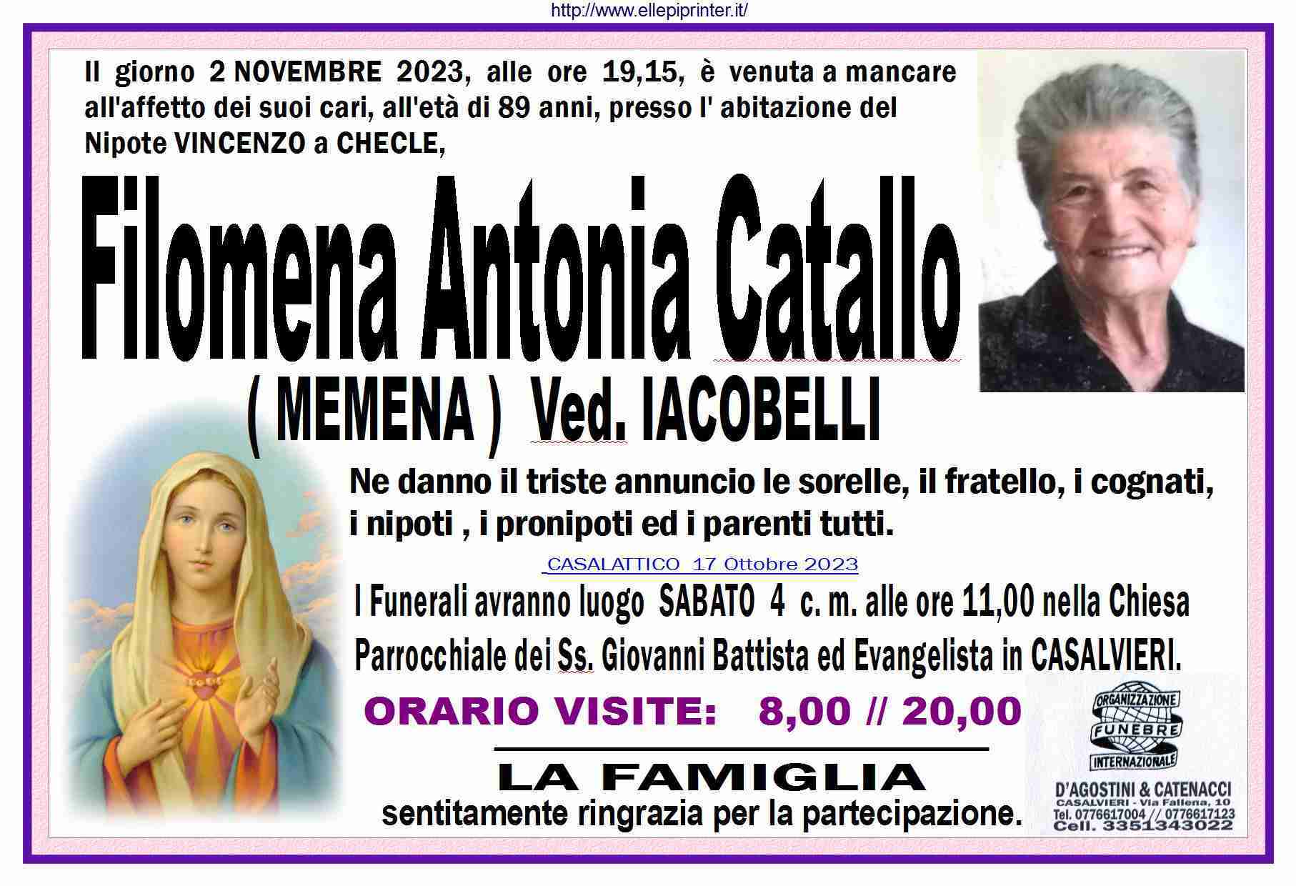 Filomena Antonia Catallo