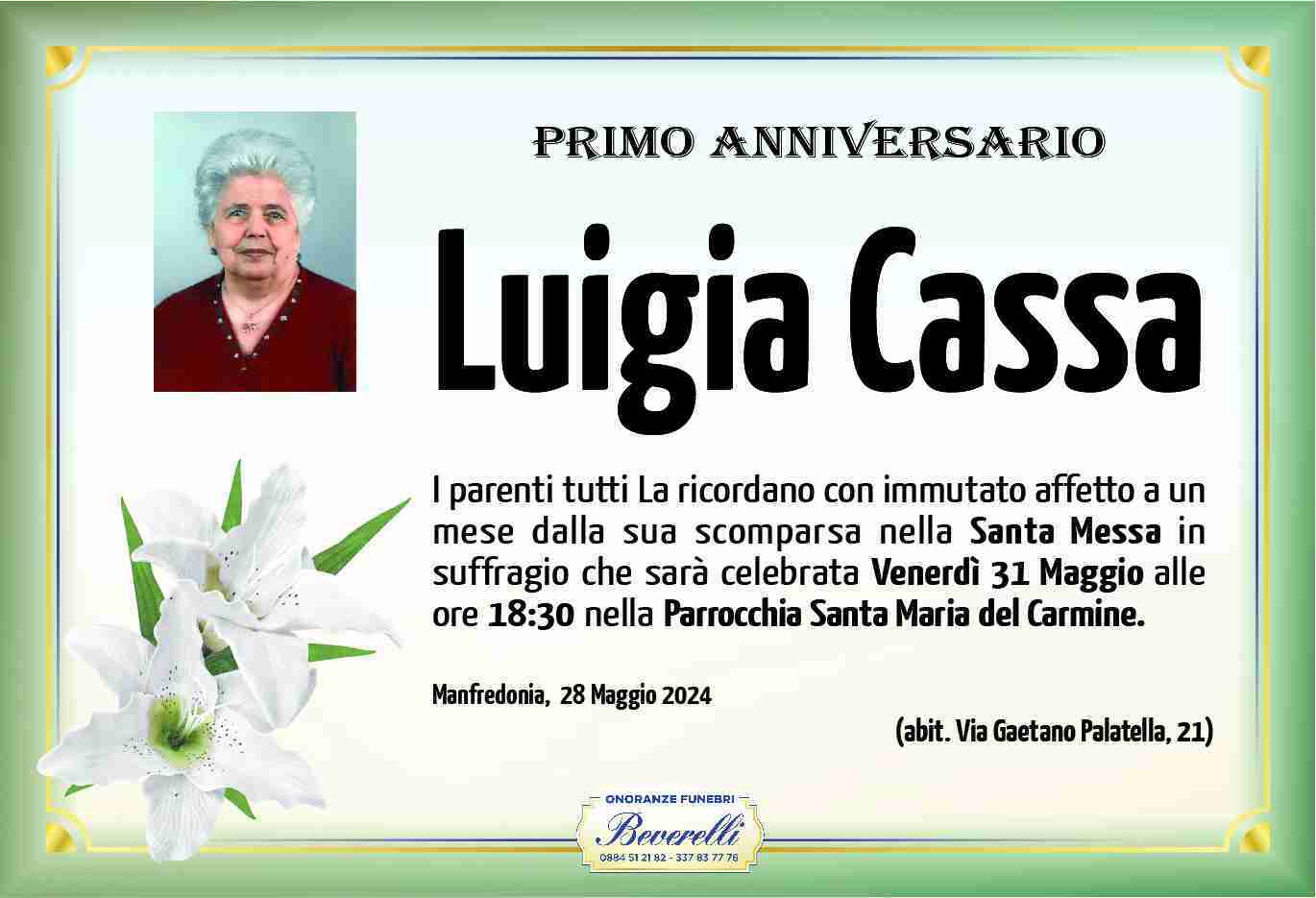 Luigia Cassa