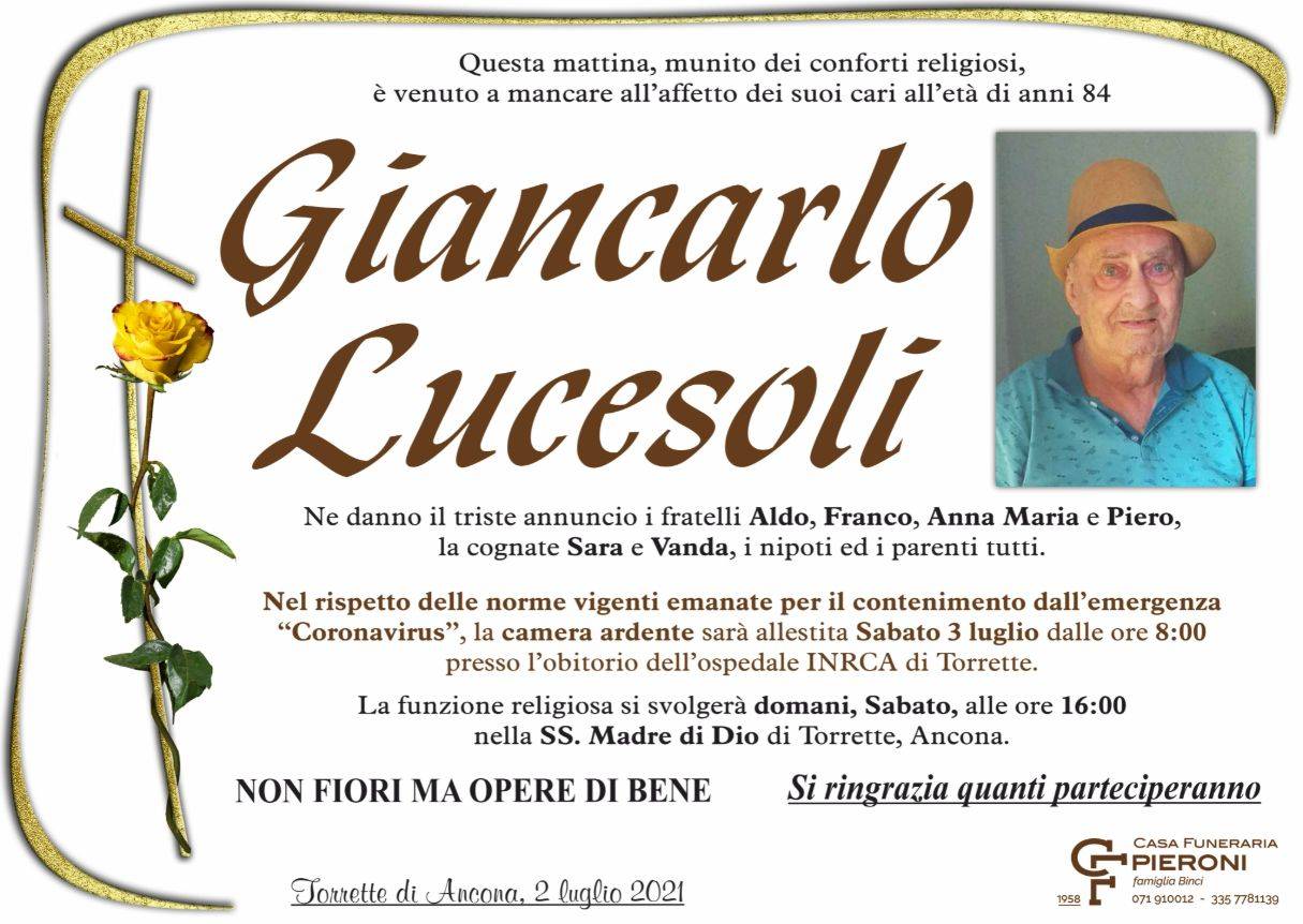 Giancarlo Lucesoli