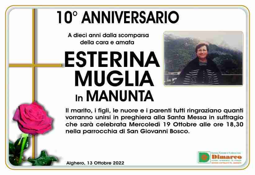 Esterina Muglia in Manunta