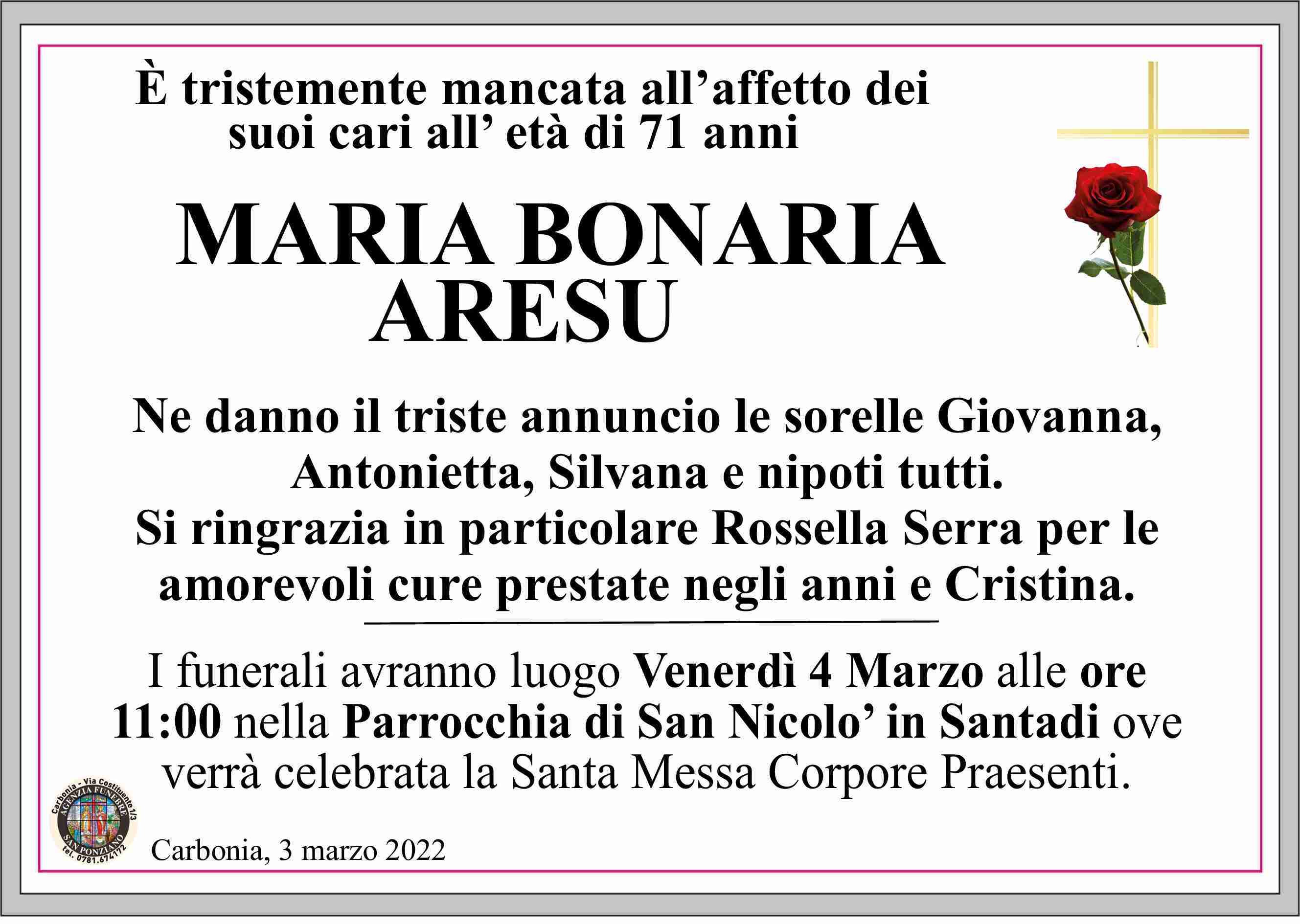 Maria Bonaria Aresu