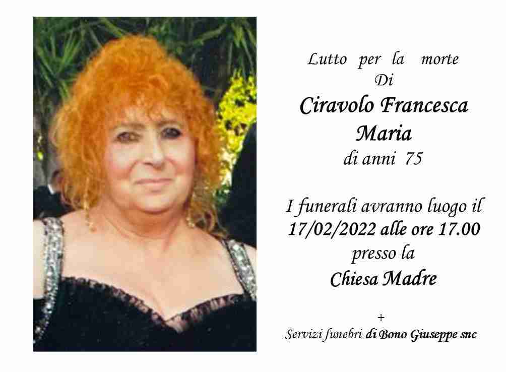 Francesca Maria Ciravolo