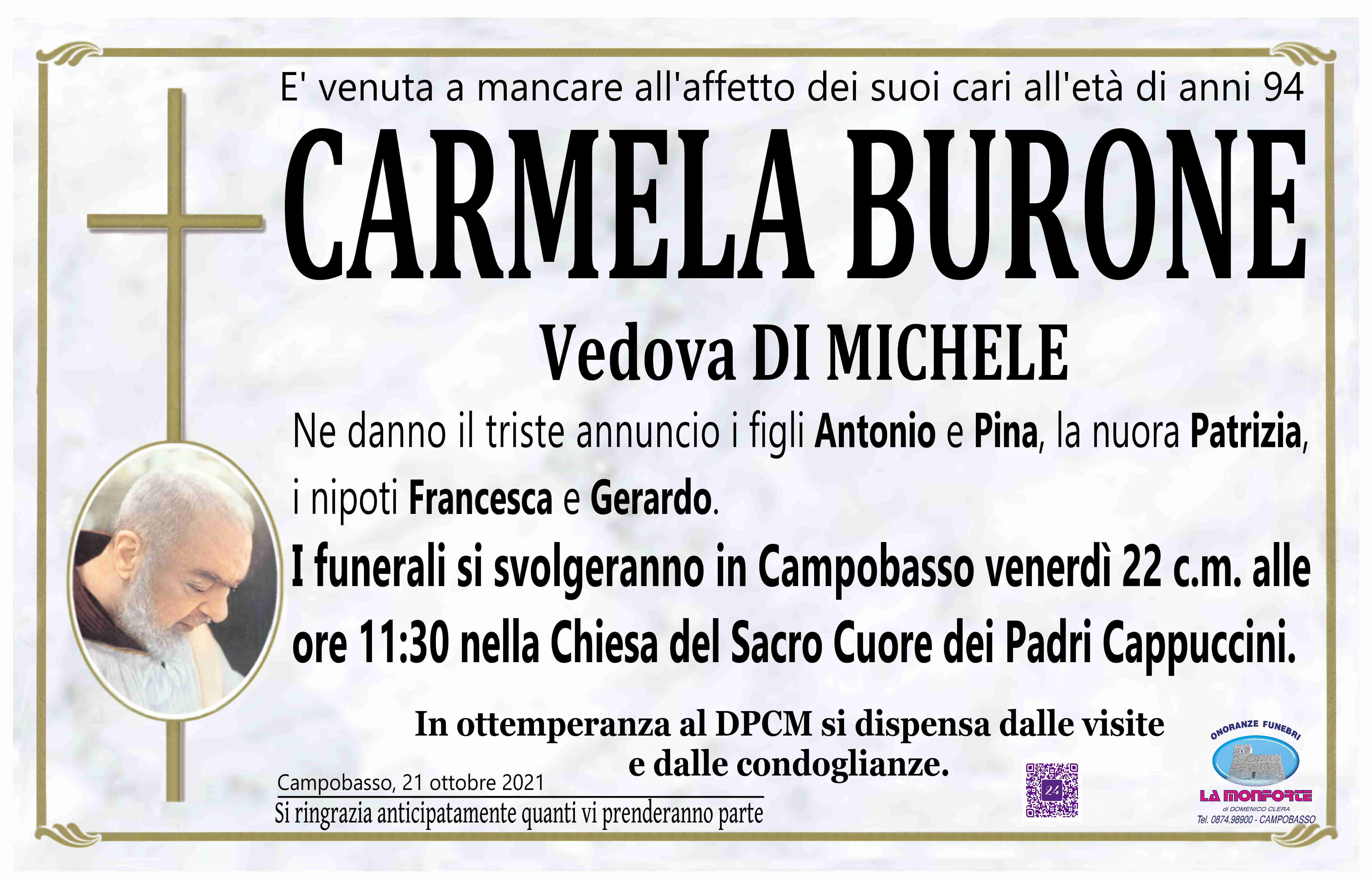 Carmela Burone