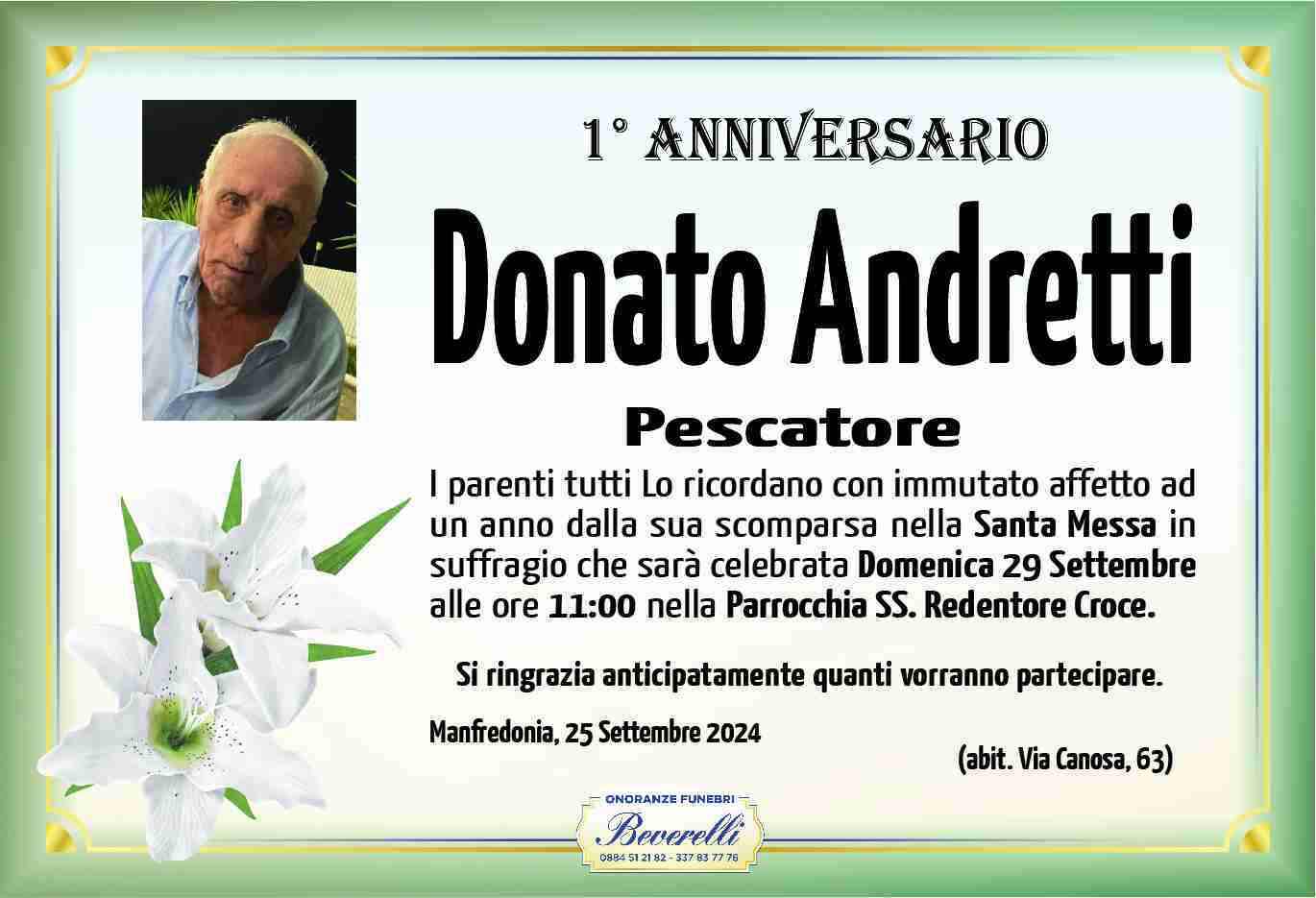 Donato Andretti