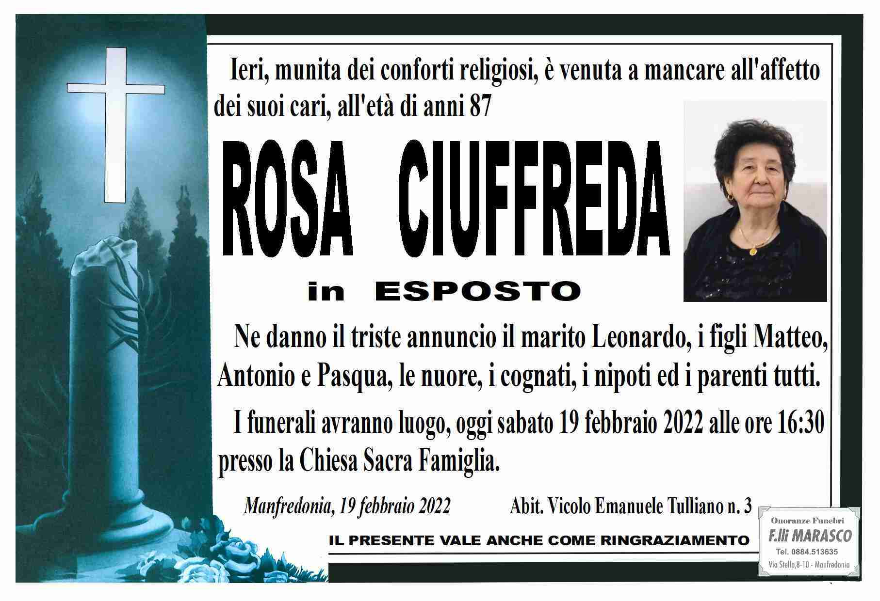 Rosa Ciuffreda