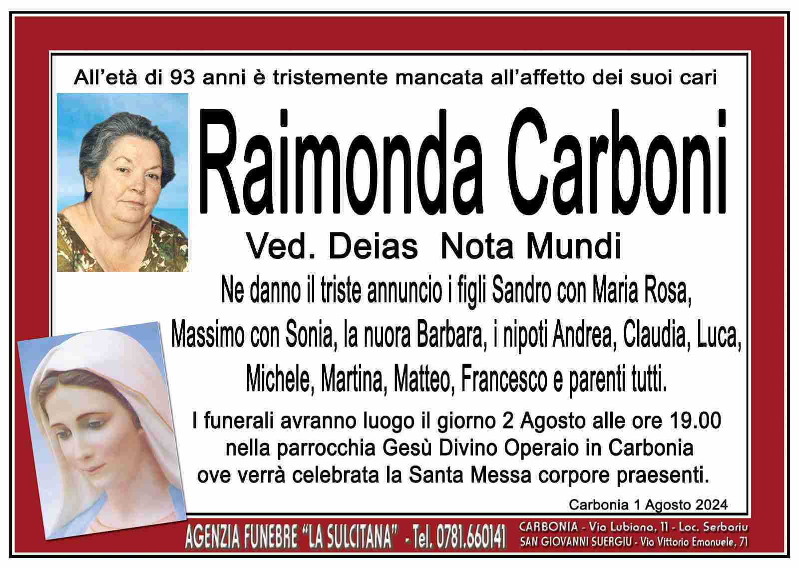 Raimonda Carboni