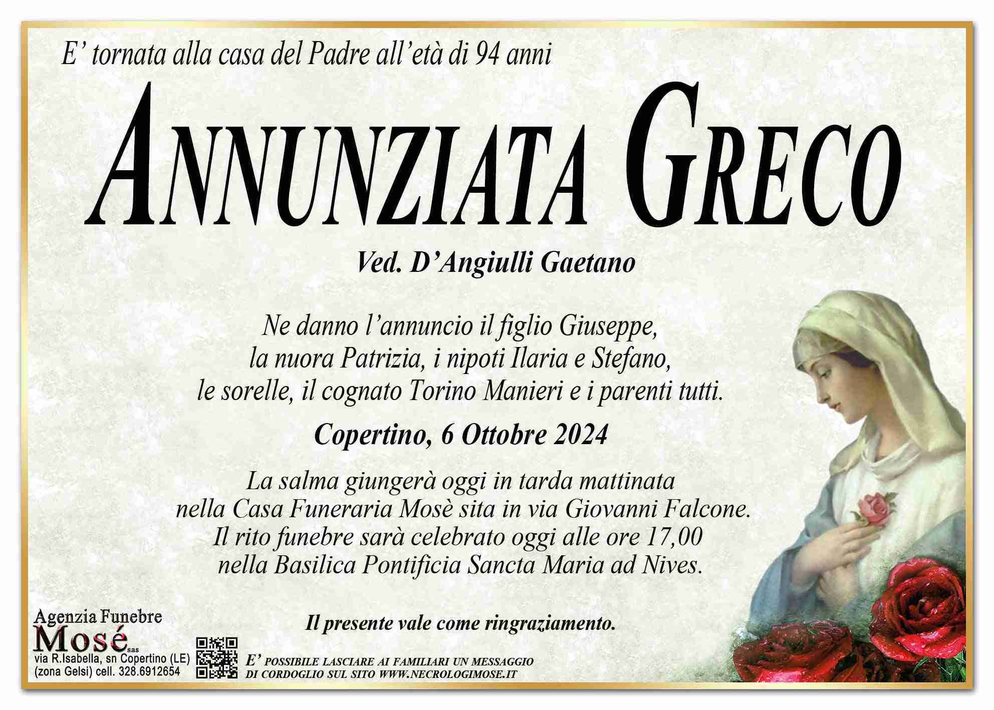 Annunziata Greco