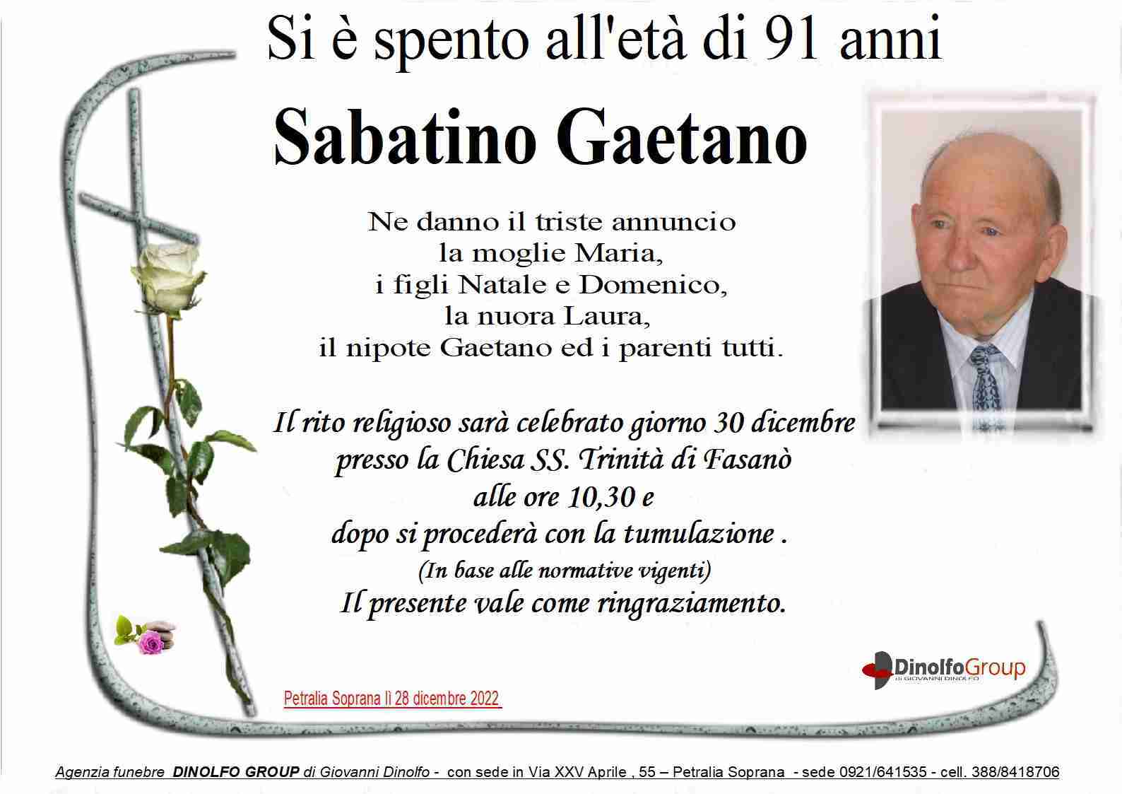 Gaetano Sabatino