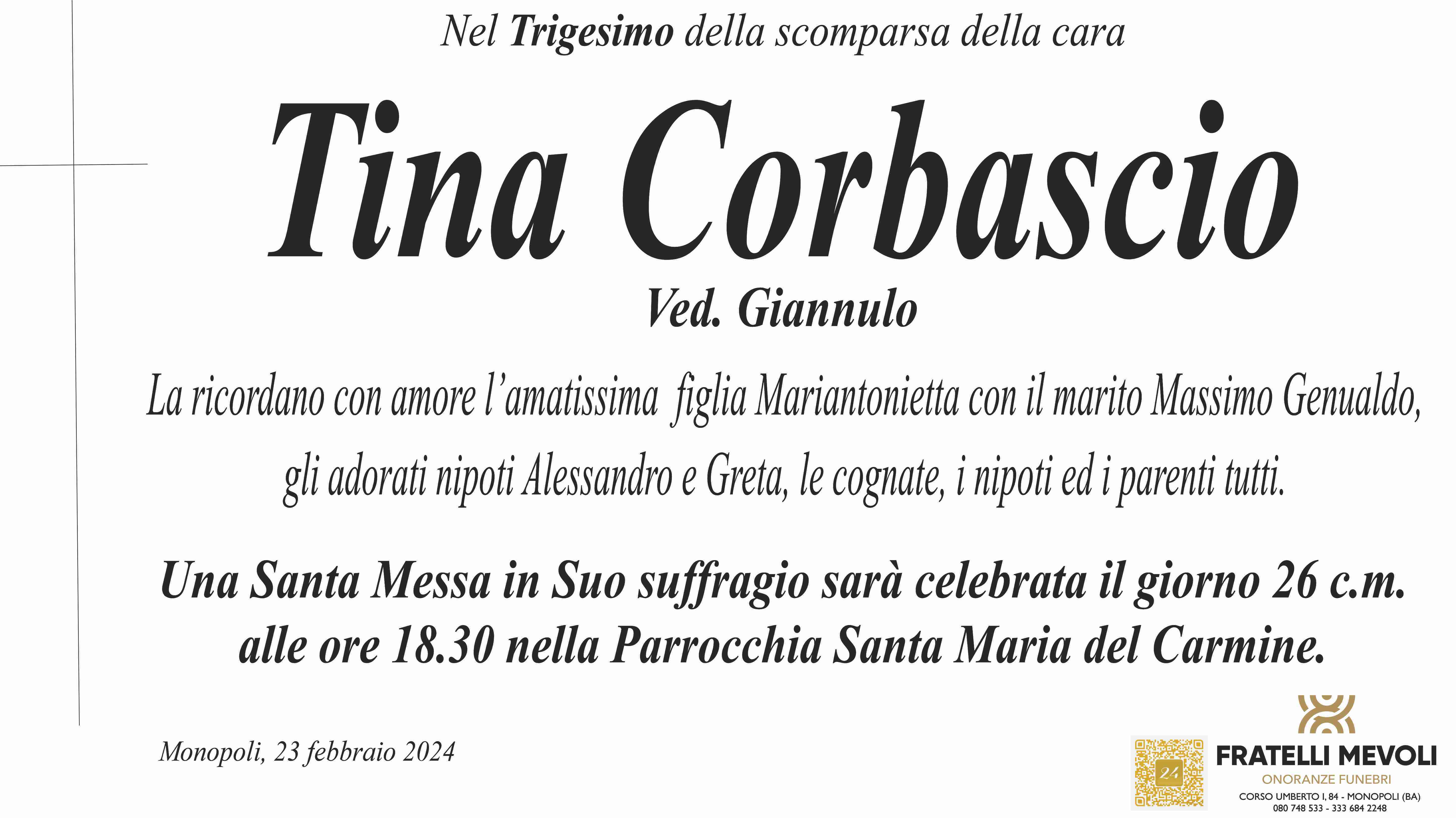 Tina Corbascio