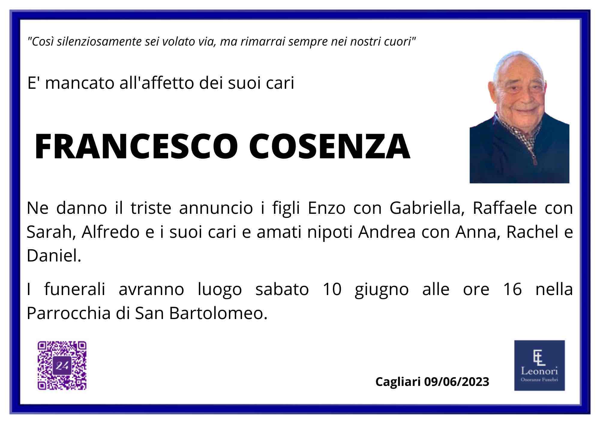 Cosenza Francesco