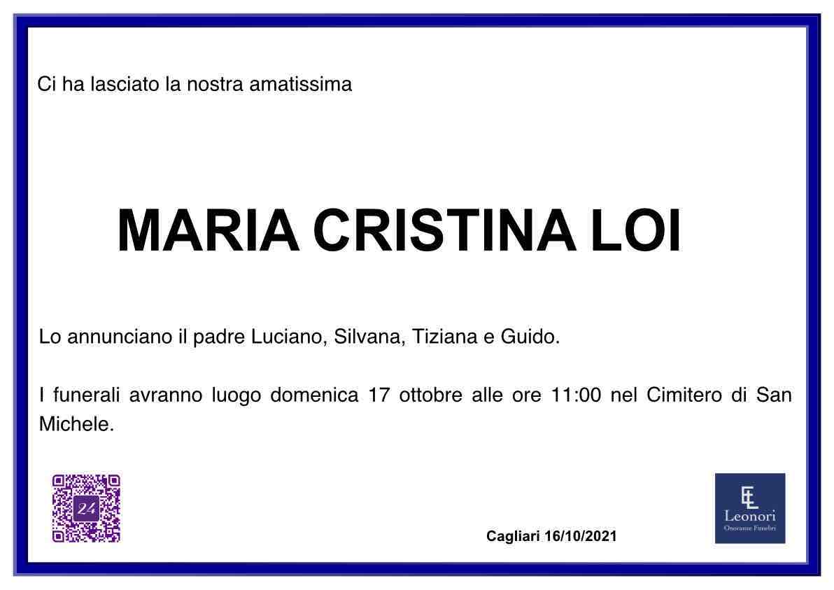 Maria Cristina Loi