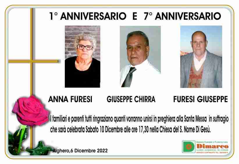 Furesi Anna -Giuseppe Chirra- Furesi Giuseppe