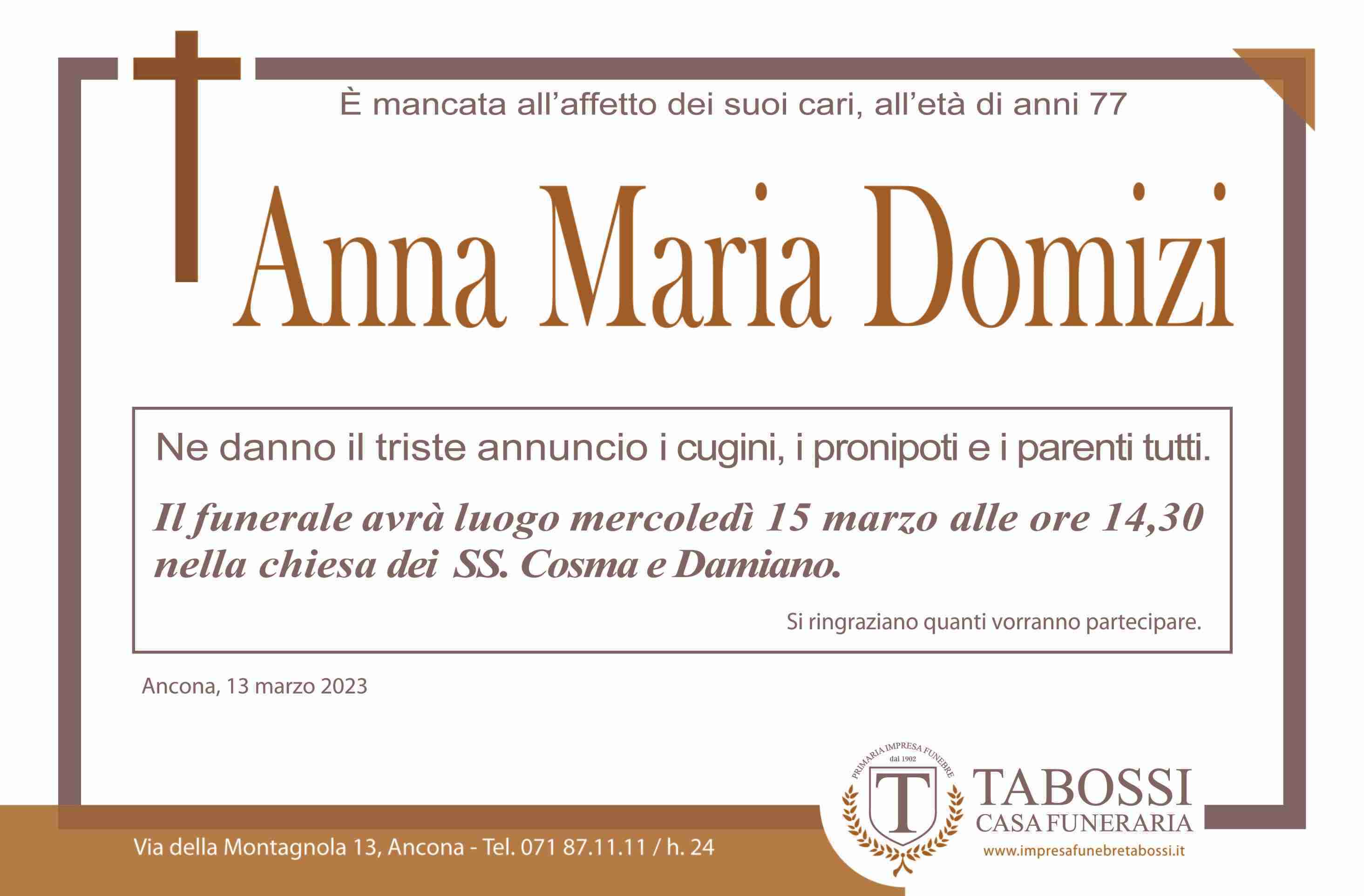 Anna Maria Domizi