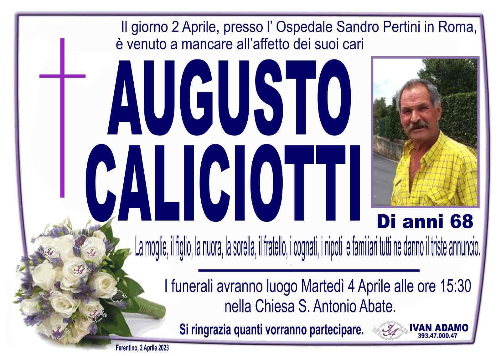 Augusto Caliciotti