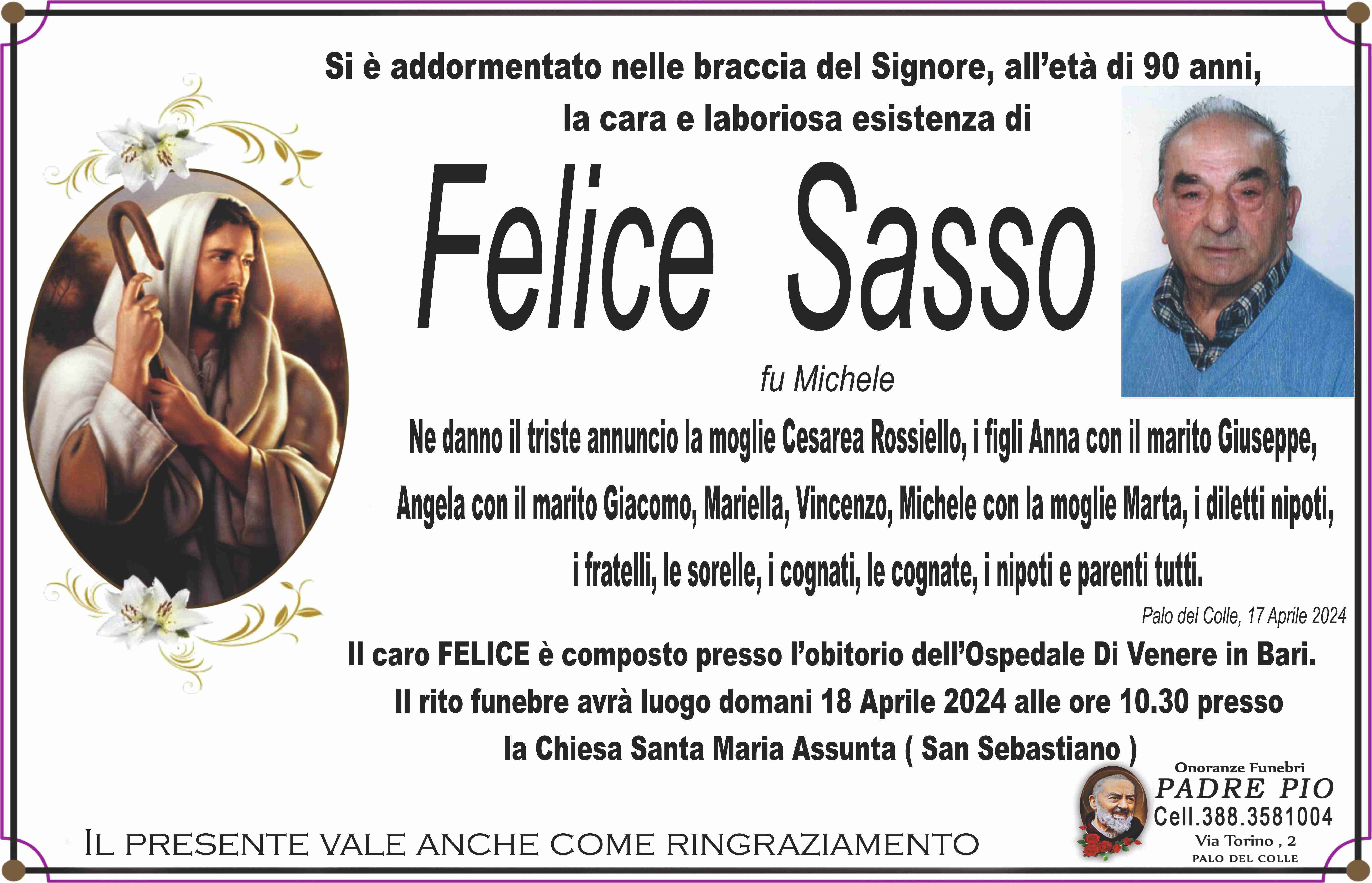 Felice Sasso