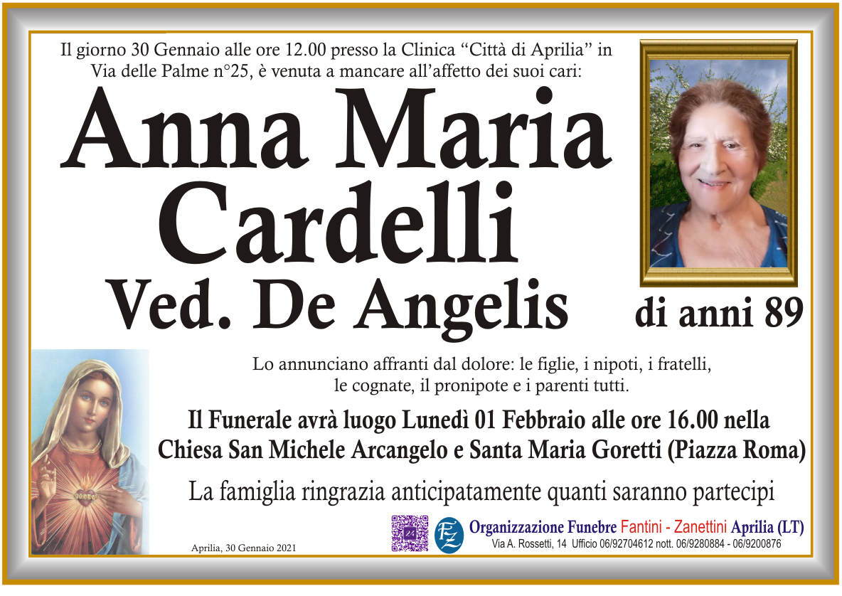 Anna Maria Cardelli