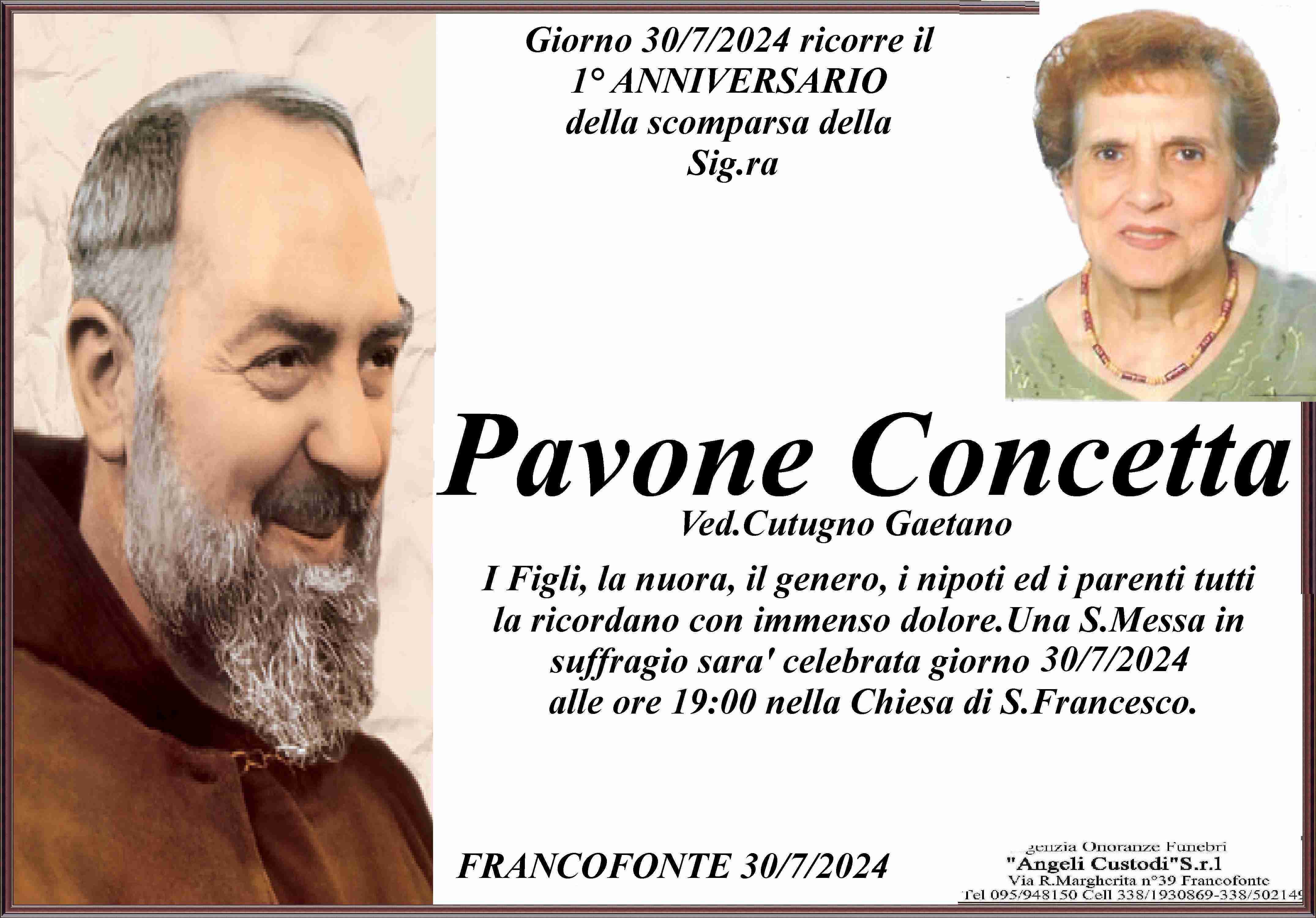 Pavone Concetta