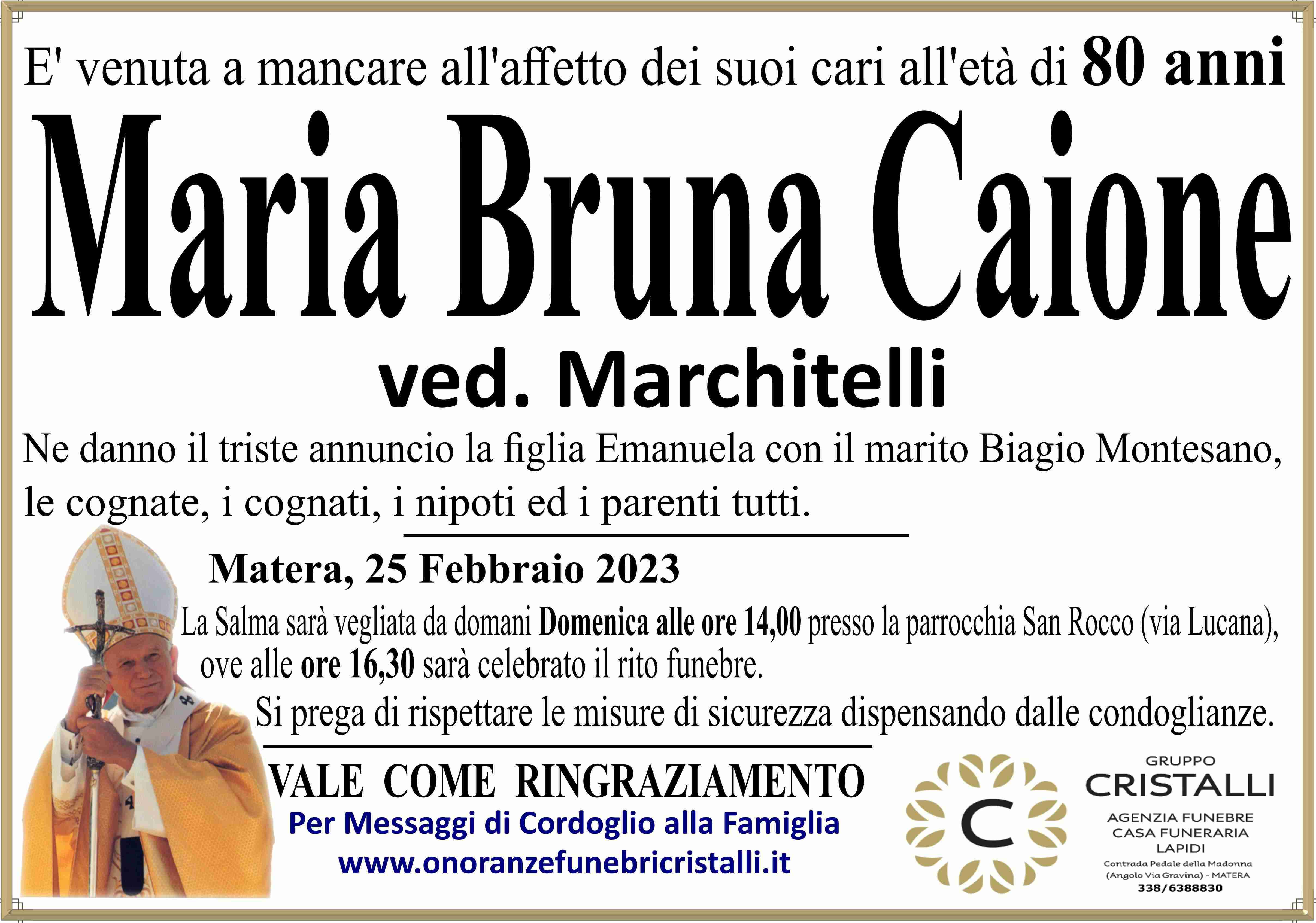 Maria Bruna Caione