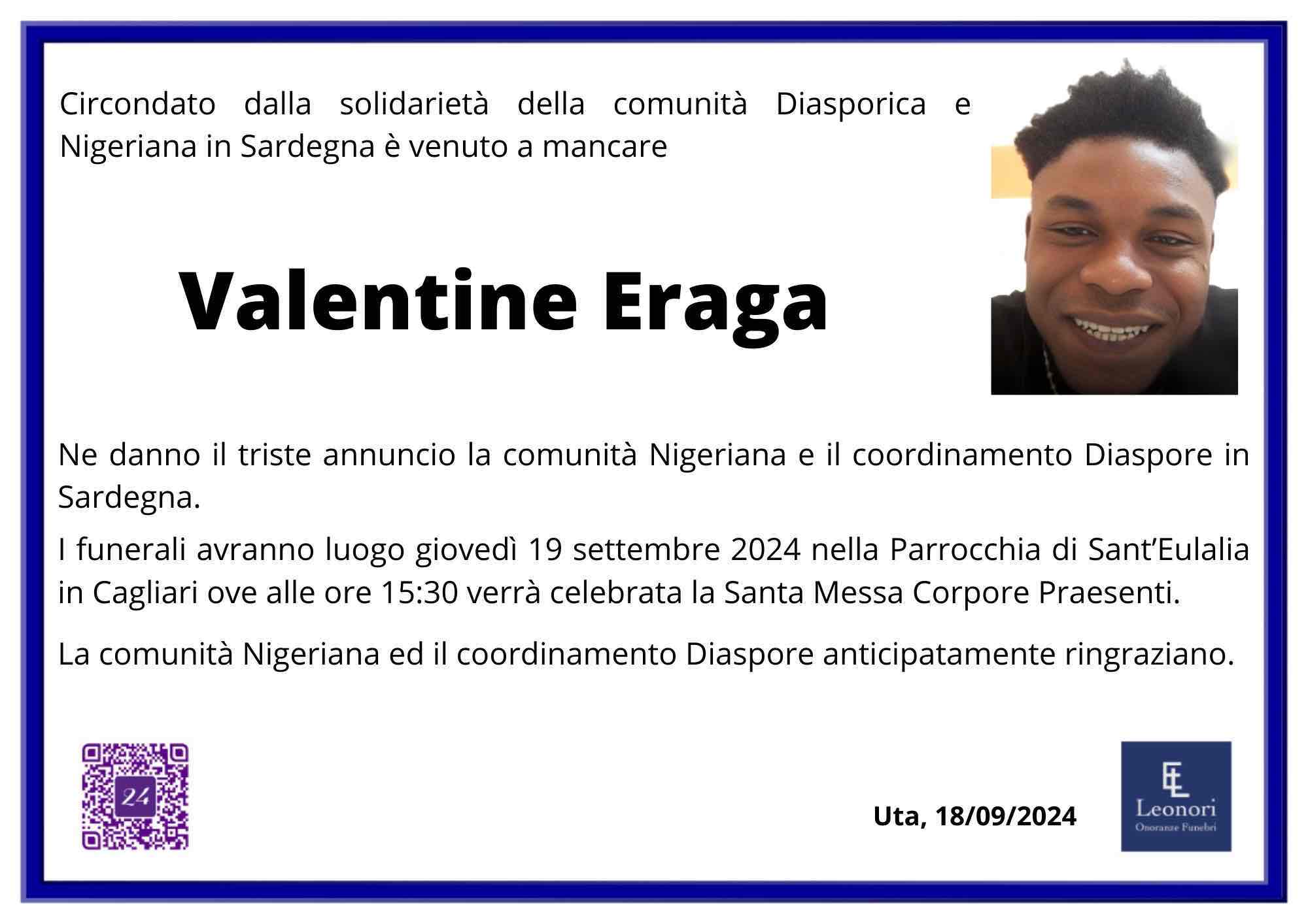 Valentine Eraga