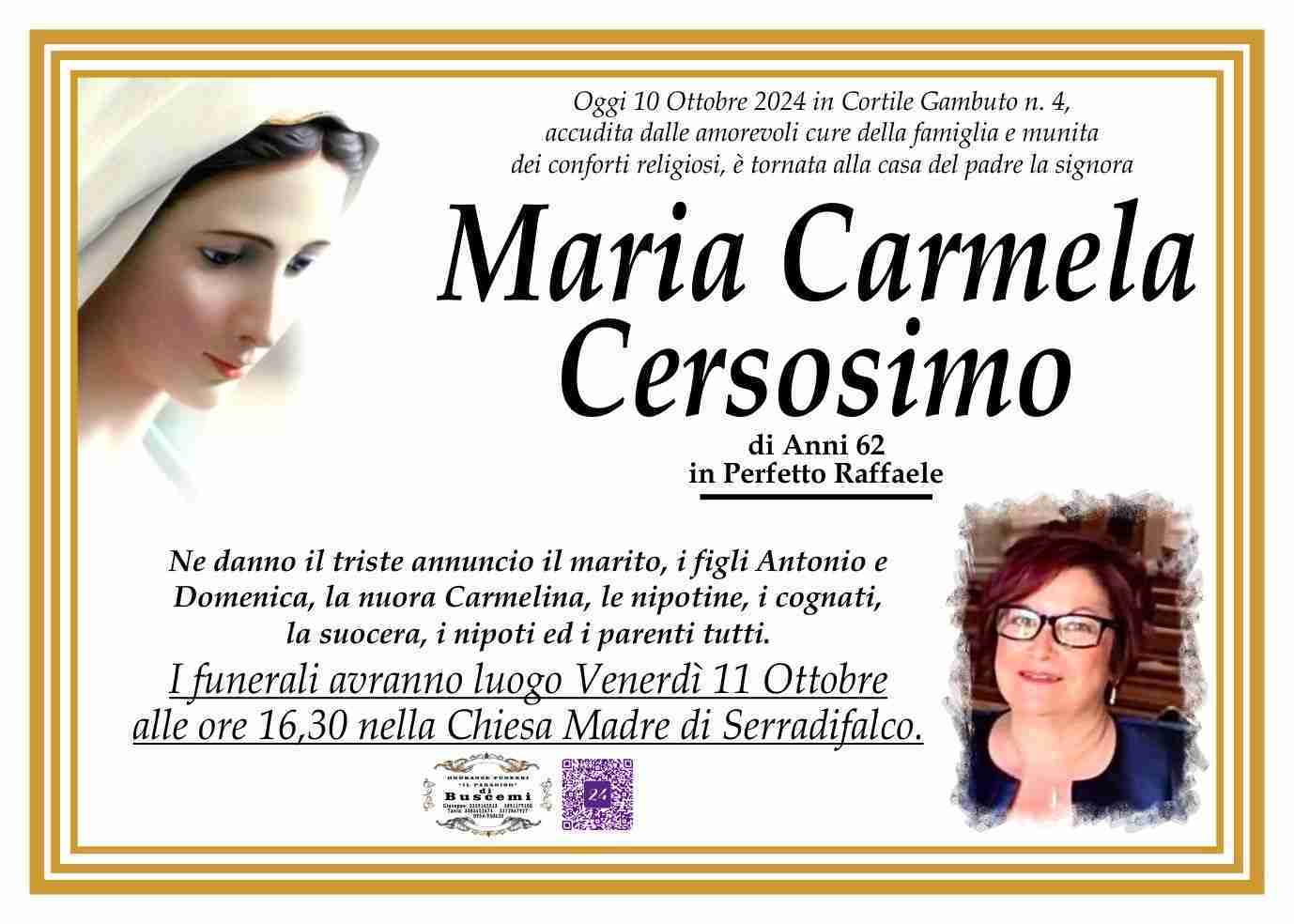 Maria Carmela Cersosimo