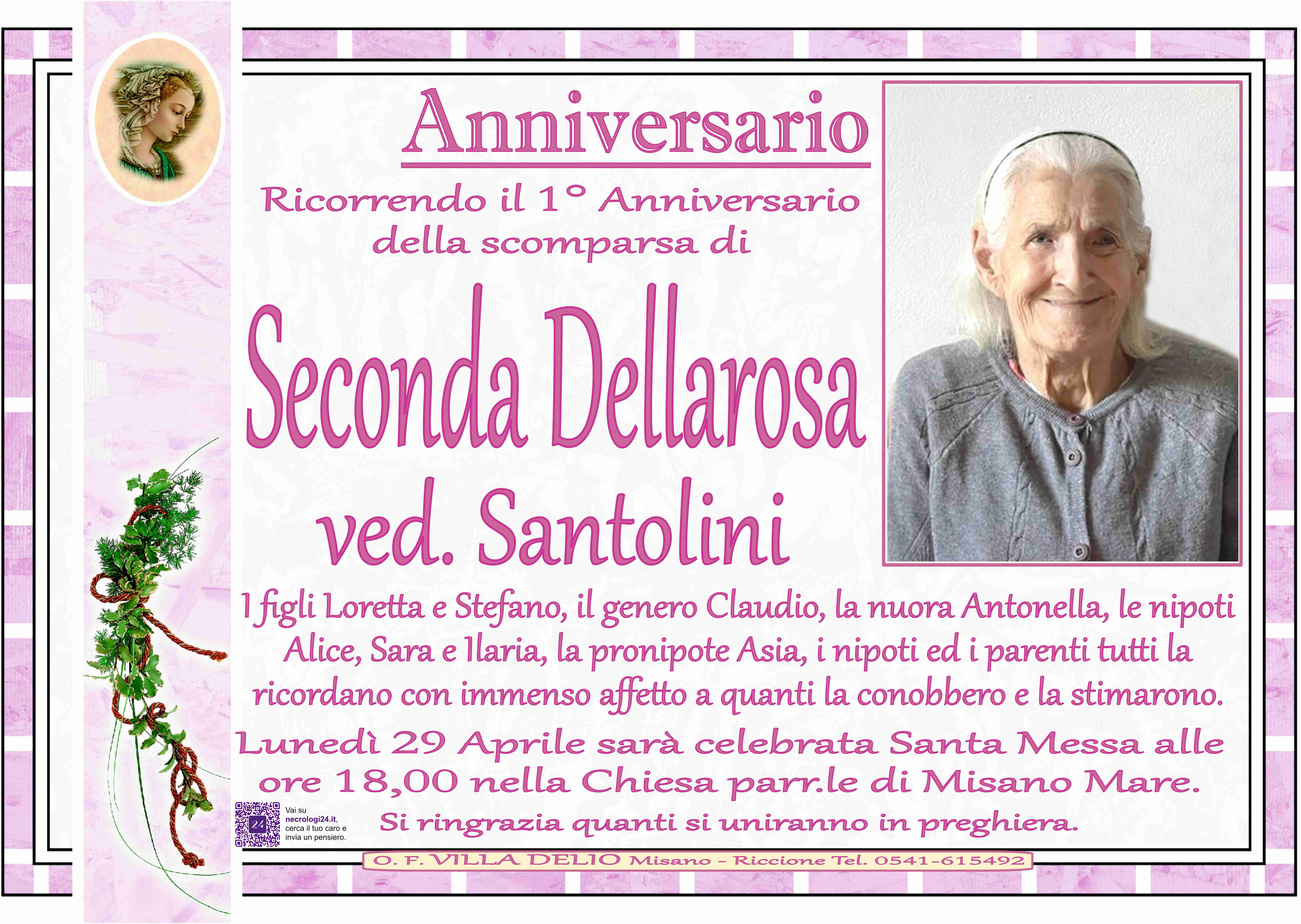 Seconda Dellarosa ved. Santolini