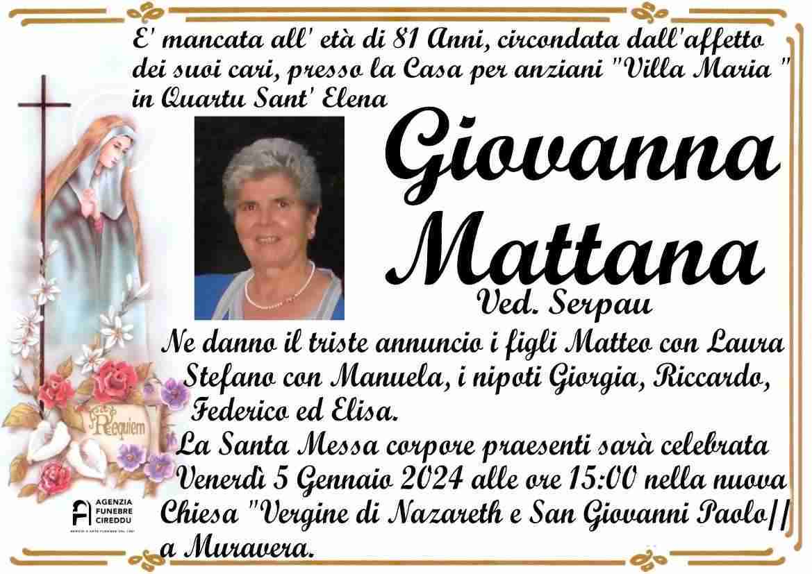 Giovanna Mattana