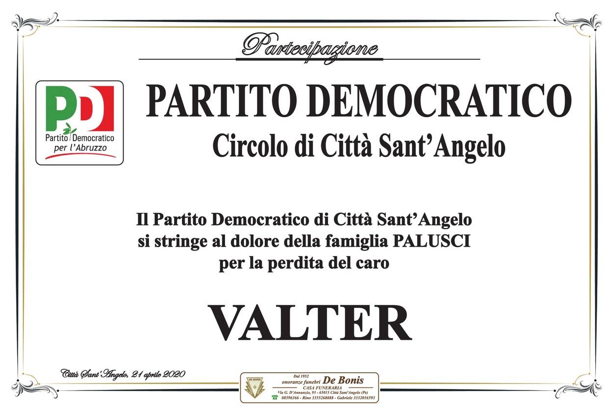 Partito Democratico - Circolo di Città Sant'Angelo
