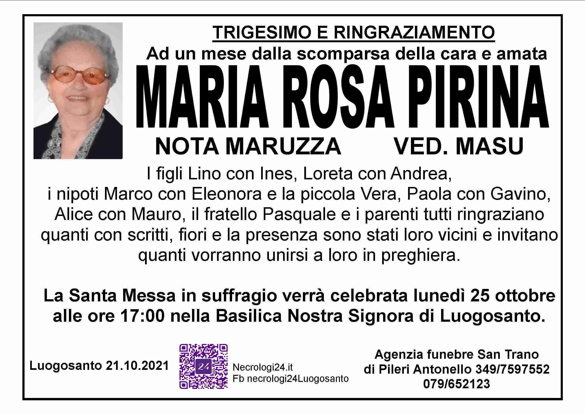 Maria Rosa Pirina