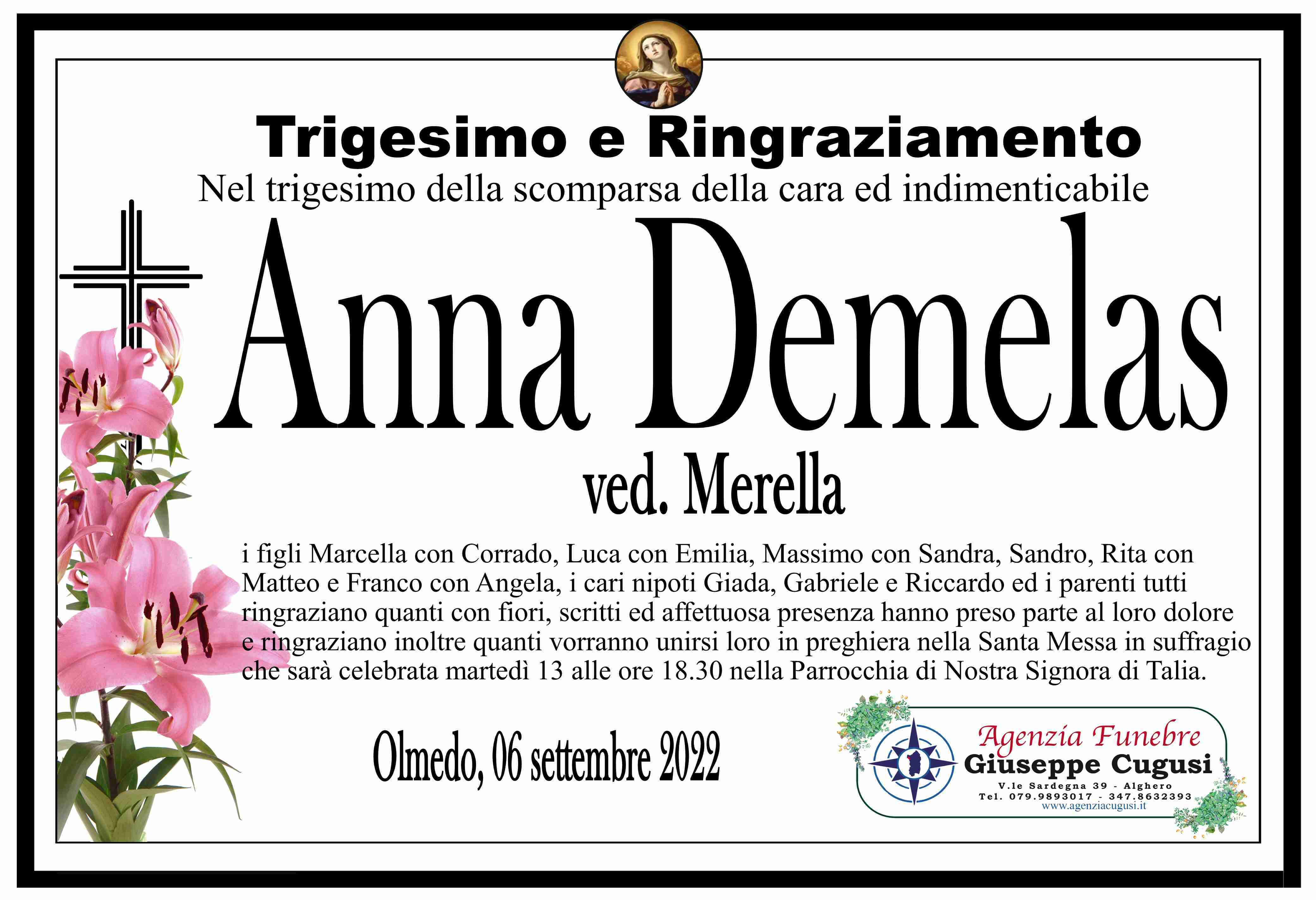 Anna Fortunata Demelas