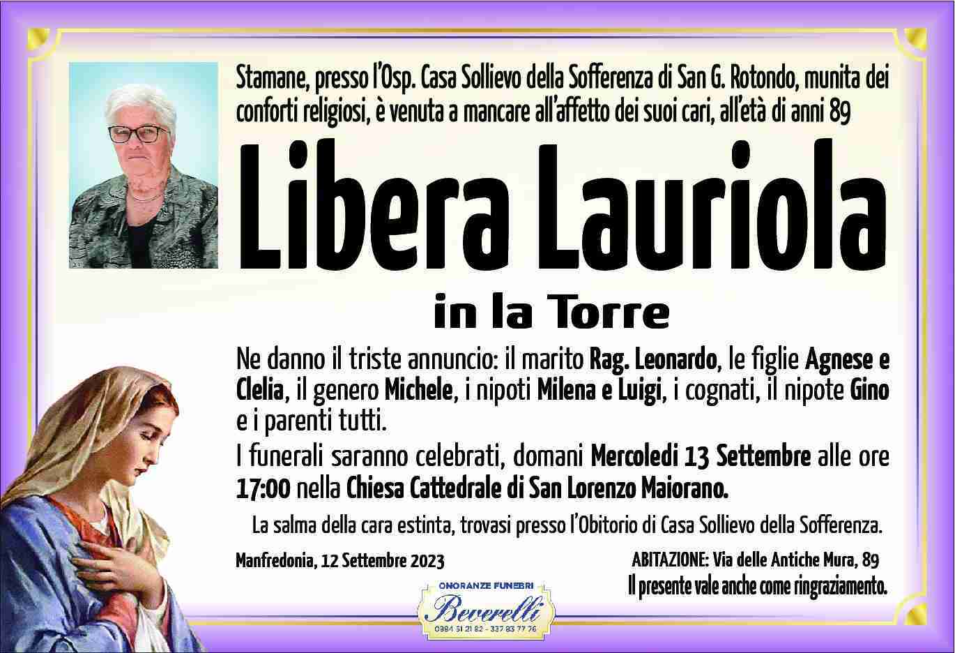 Libera Lauriola