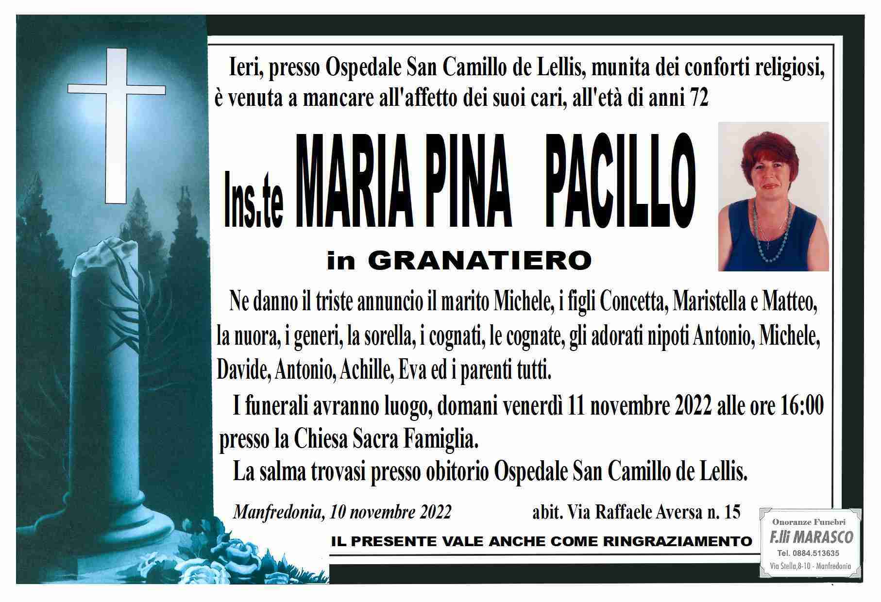 Maria Pina Pacillo