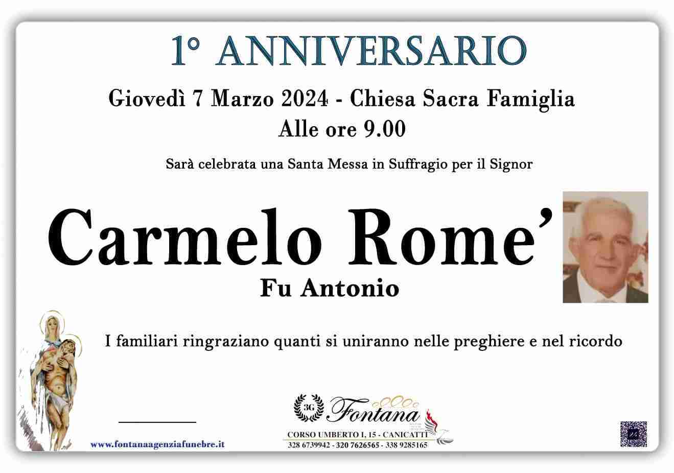 Carmelo Rome'