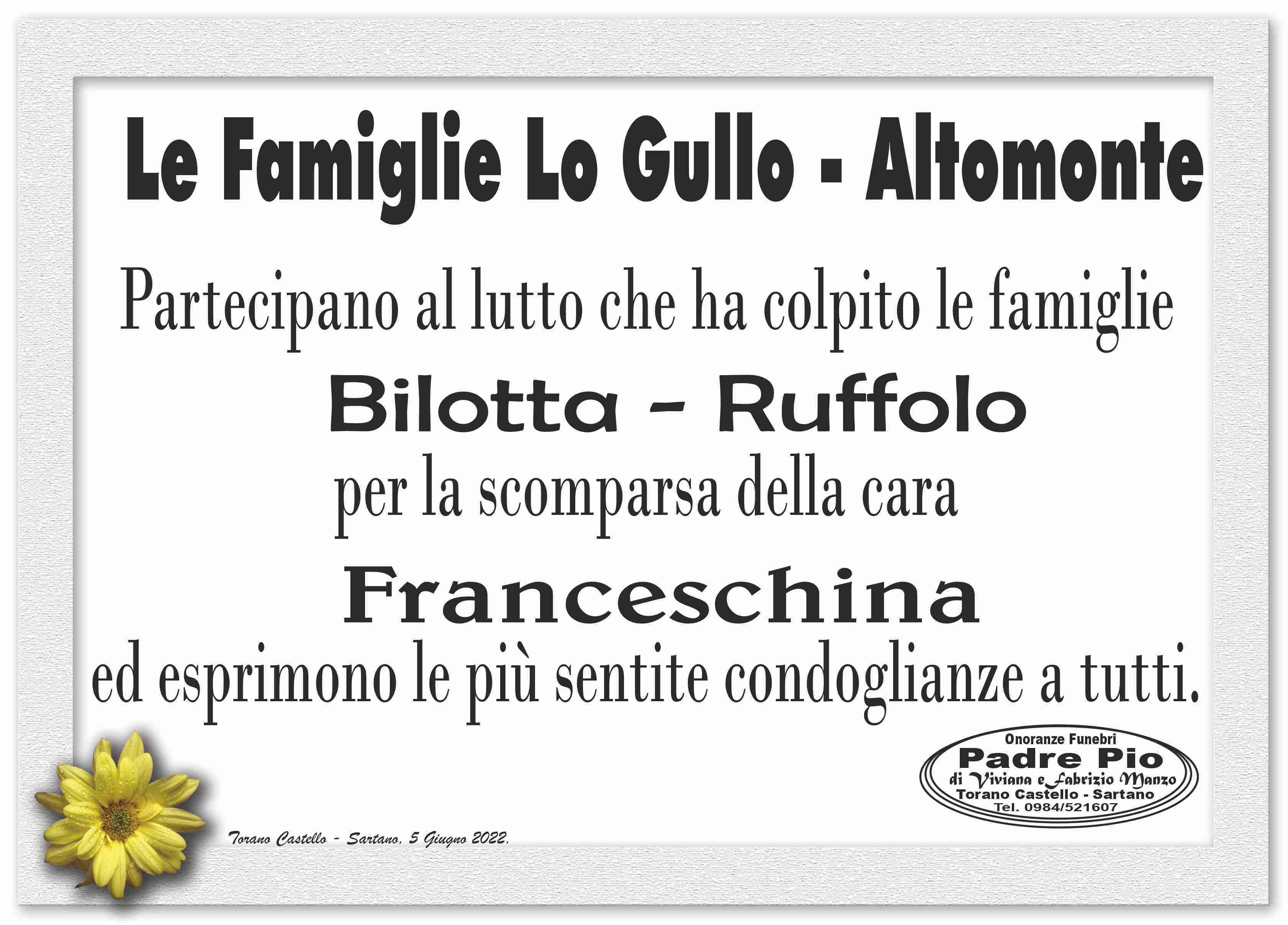 Franceschina Bilotta Ruffolo