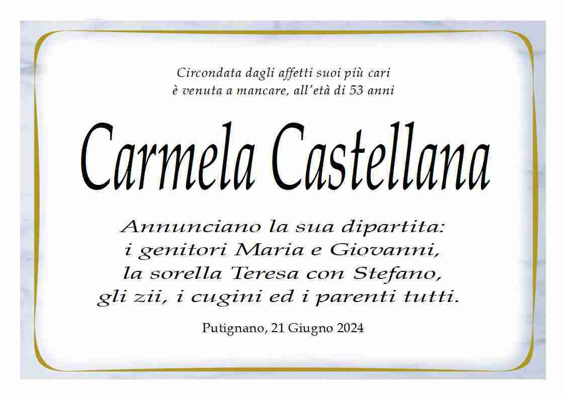 Carmela Castellana