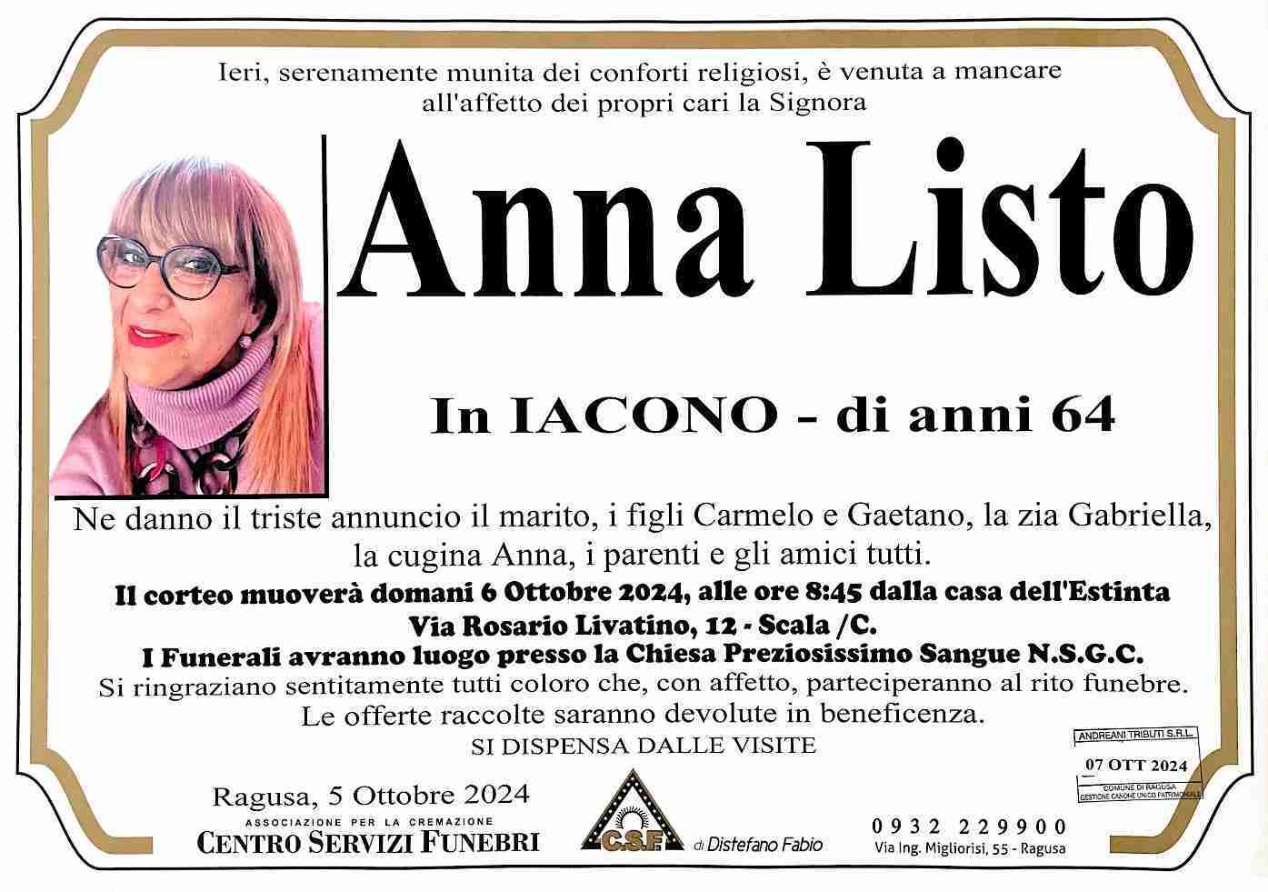 Anna Listo