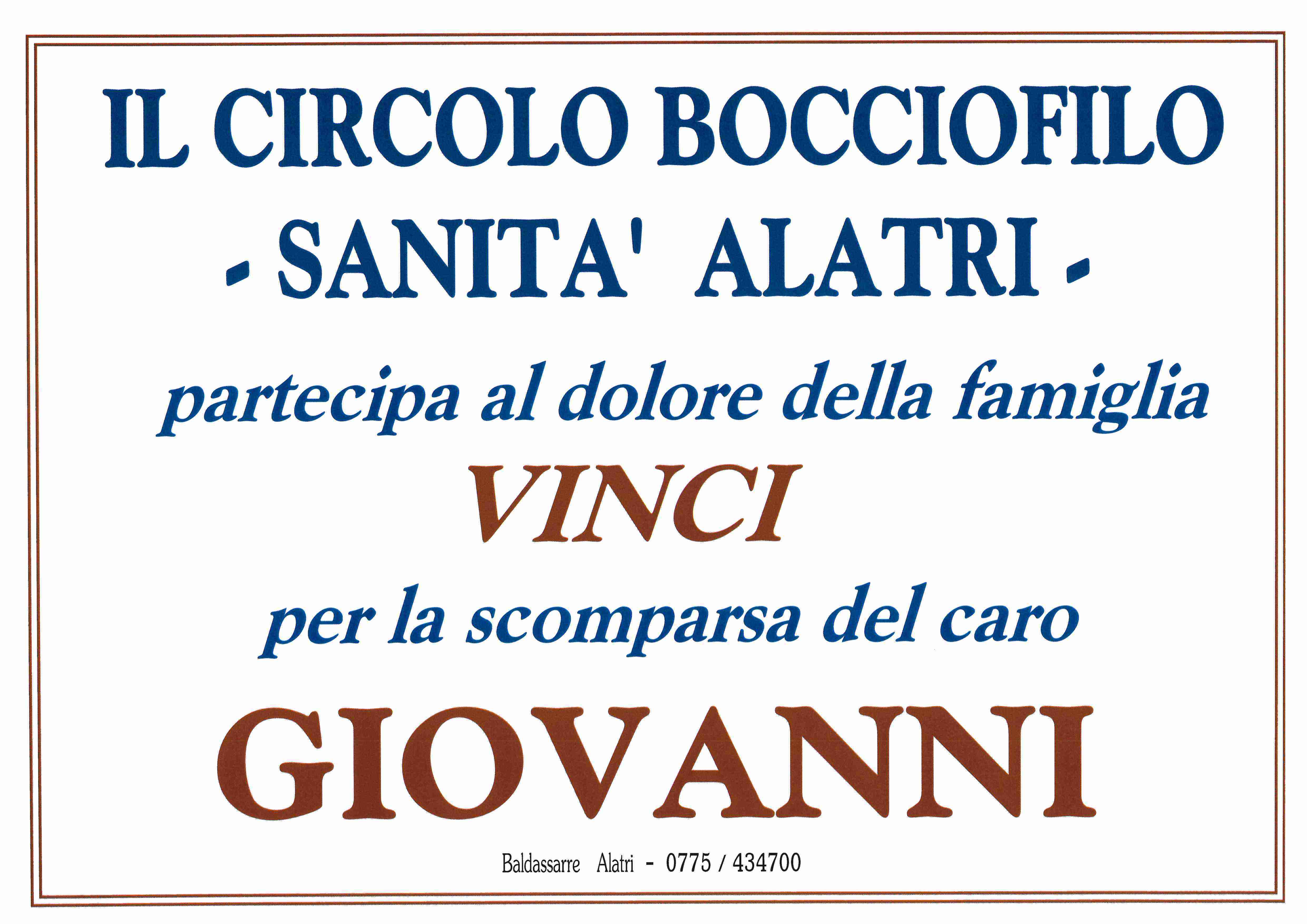 Giovanni  Vinci