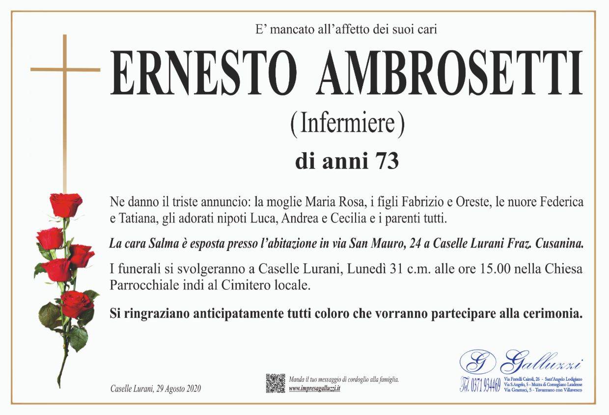 Ernesto Ambrosetti