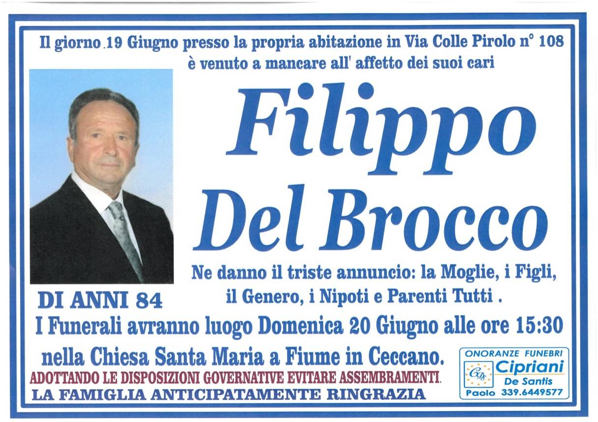 Filippo Del Brocco